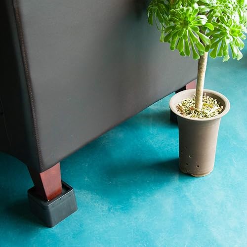 Miniatura 7 de BTSD-home Juego de 6 elevadores de cama apilables de 3 pulgadas para sofás, conchas, mesas, elevadores de marco de cama resistentes