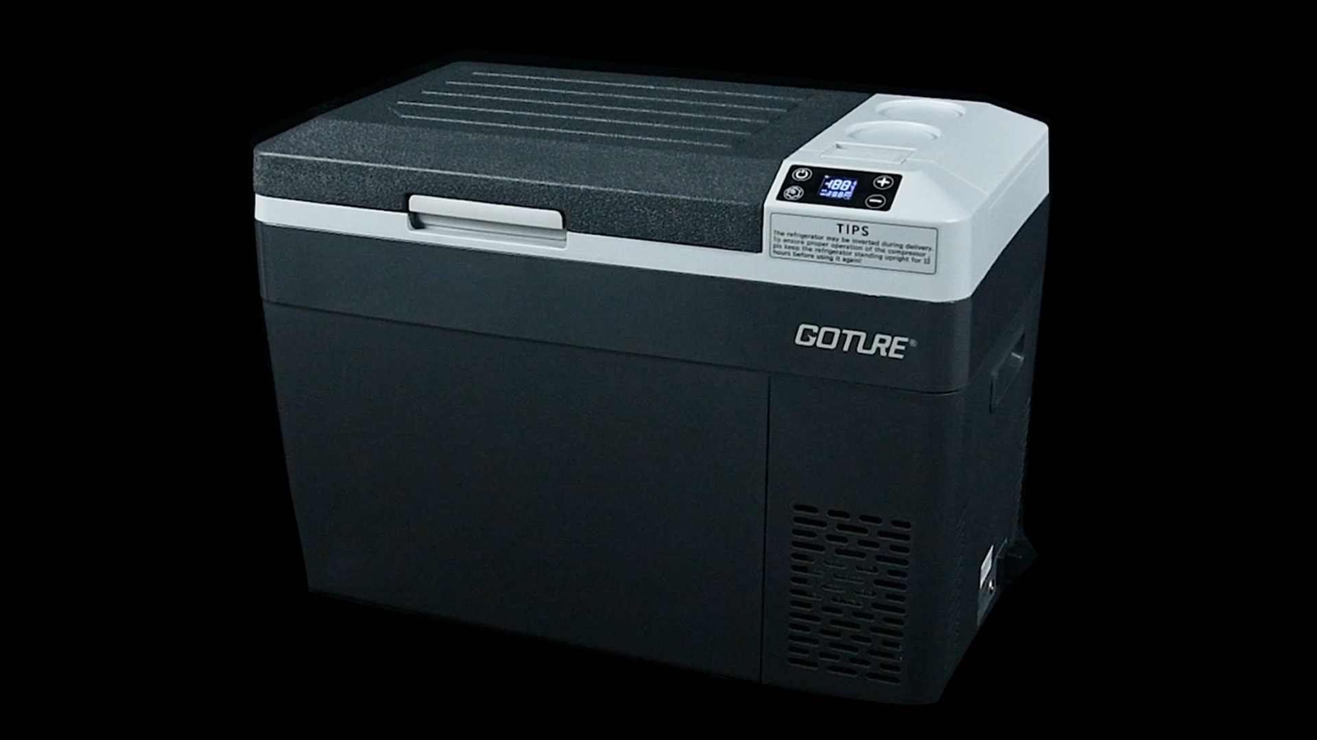 Amazon.co.jp: Goture 30L 車載冷蔵庫 -22℃～10℃冷凍 急速冷凍 静音AC