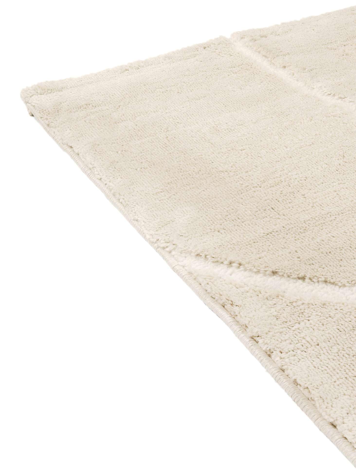RugVista Bahia, Teppich, Moderne Teppiche, 120 x 180 cm, Rechteckig, Niedriger Stapel, Nur chemische Reinigung, Oeko_tex_100, Cremeweiß