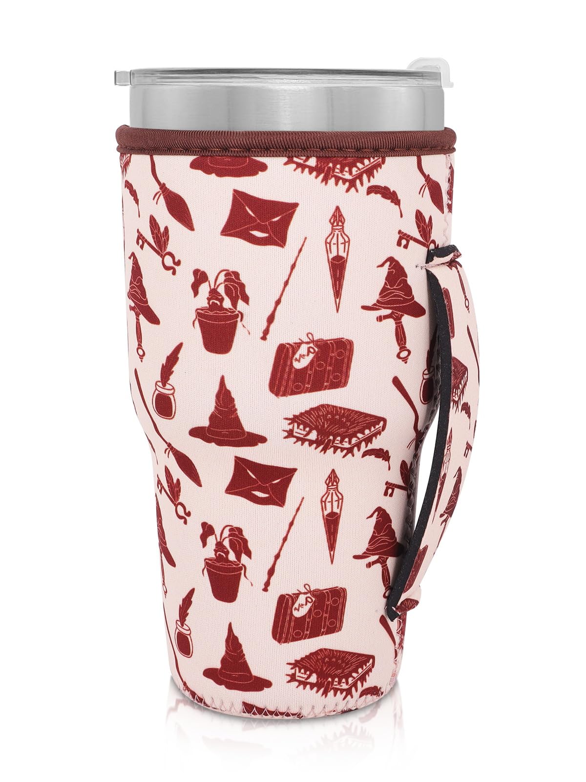Manchon isotherme en néoprène Wizard School pour tasses et gourdes de 887 à 946 ml