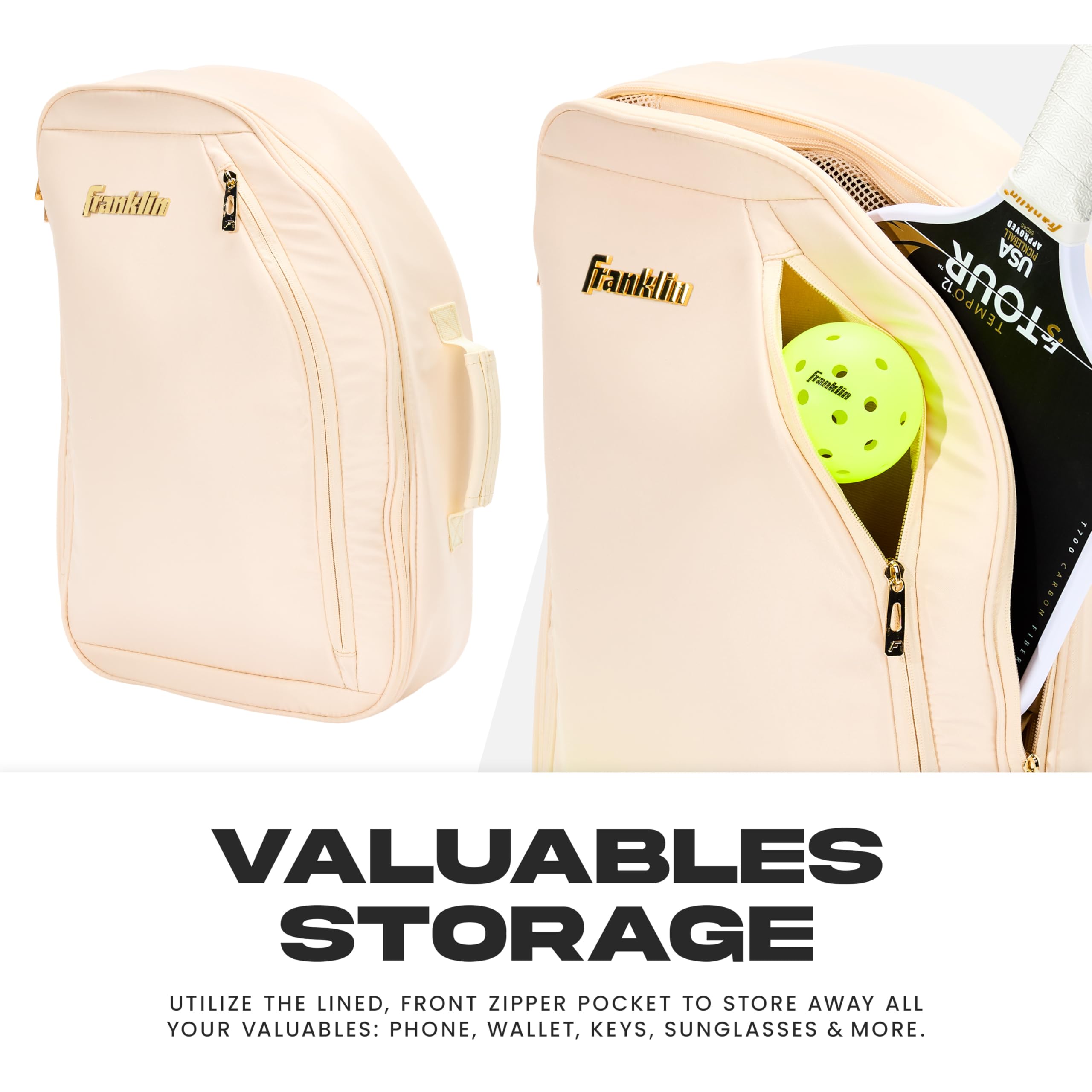 Amazon.com: Franklin Sports Parker Pickleball Paddle Bag Backpack