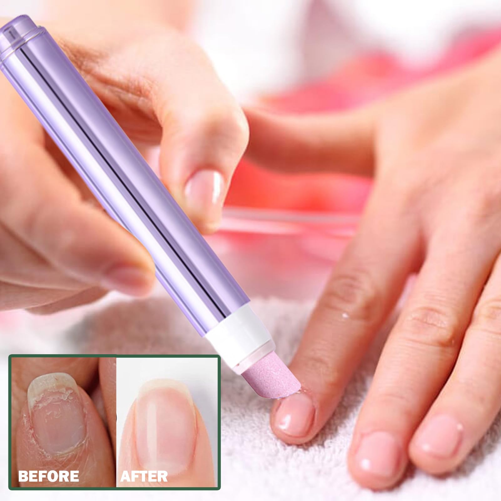Sassy Tip Pusher Pen – 3,5 ml 3 w 1 długopis olejowy do skórek, długopis olejowy do skórek, pisaki do paznokci z ceramiczną końcówką, do usuwania skórek paznokci, suchych, uszkodzonych paznokci