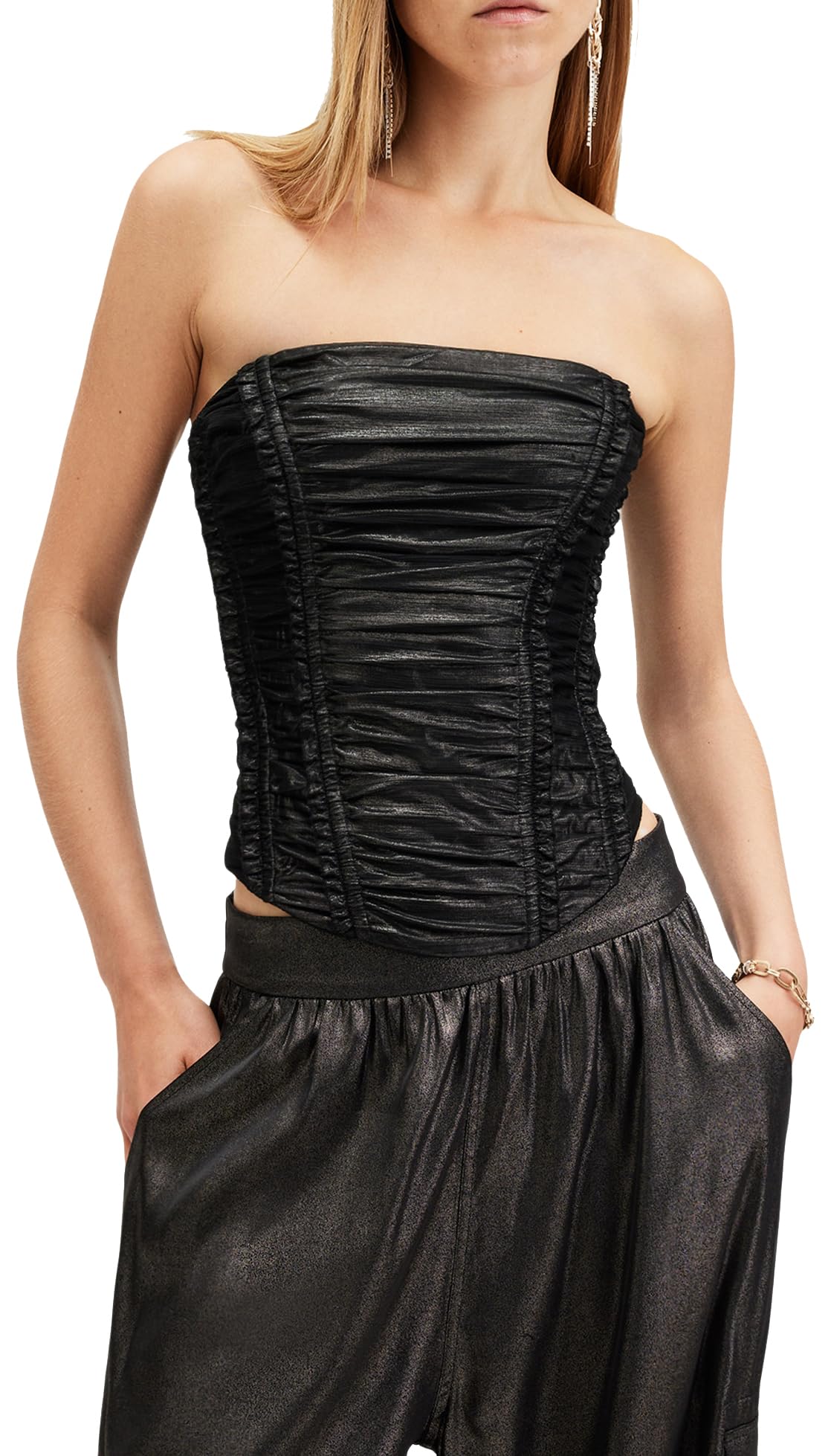 AllSaints womens Livvy Corset