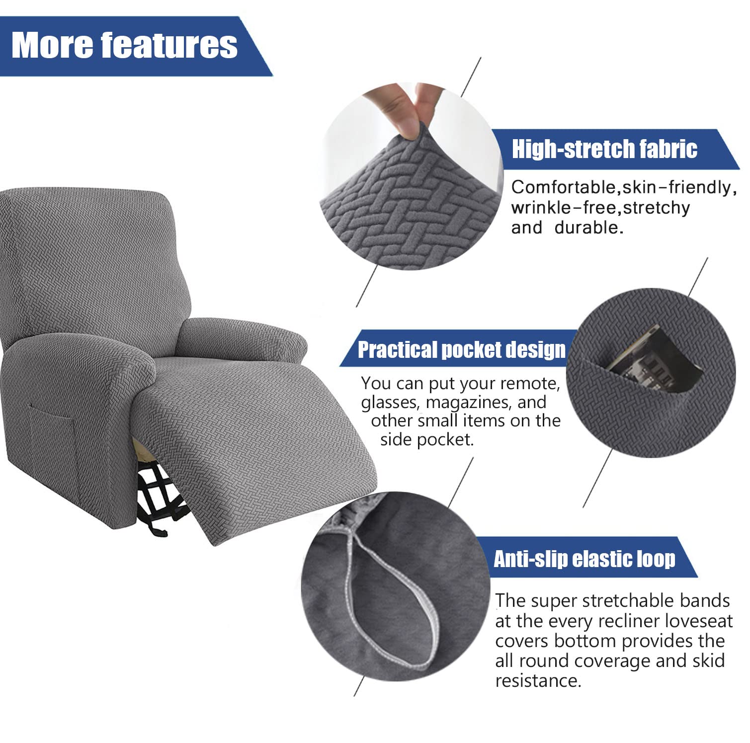 Relaxfauteuils | Moderne draaifauteuils | Vast fauteuils