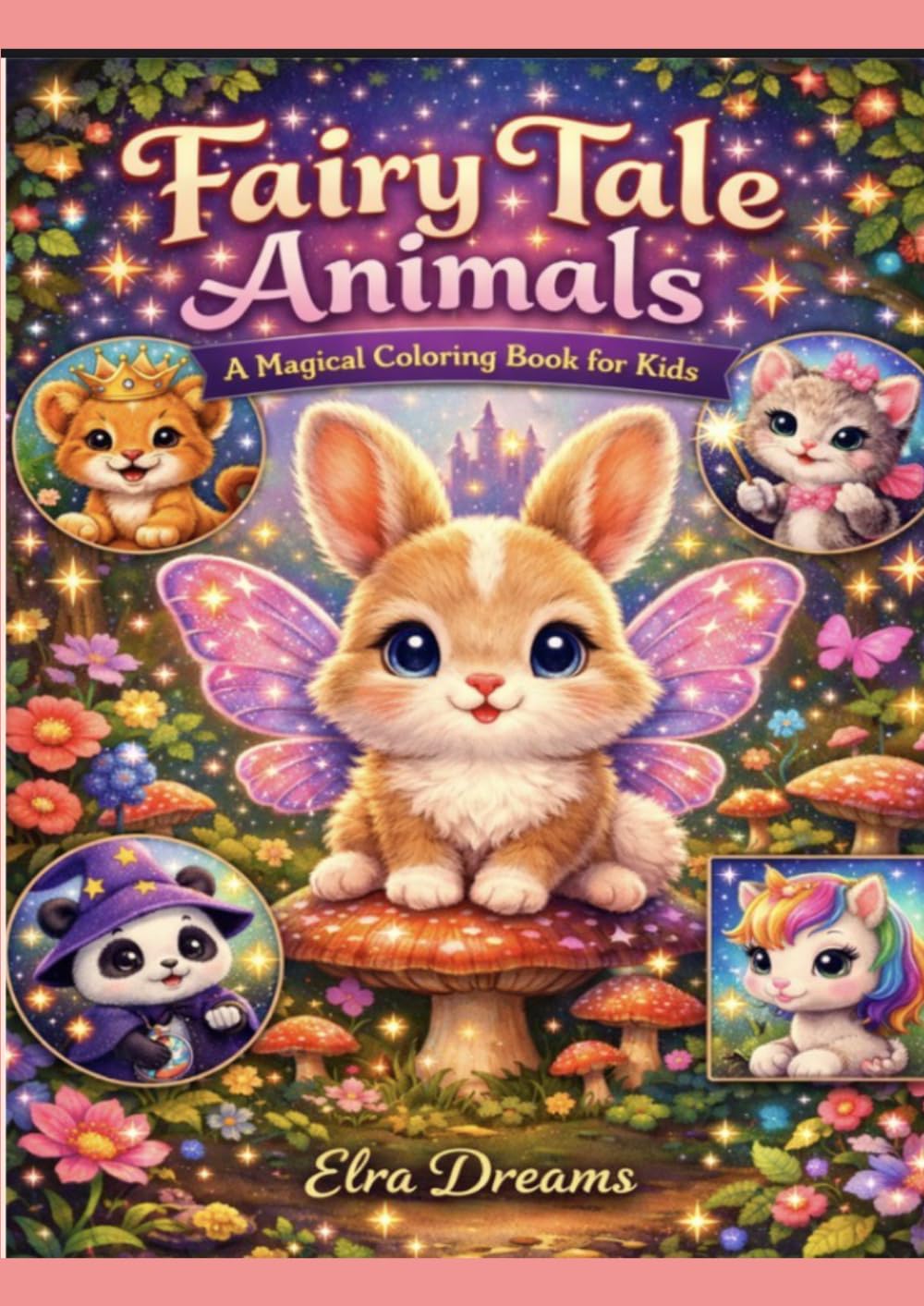 Faire Tale Animals: A Magical coloring book for Kids