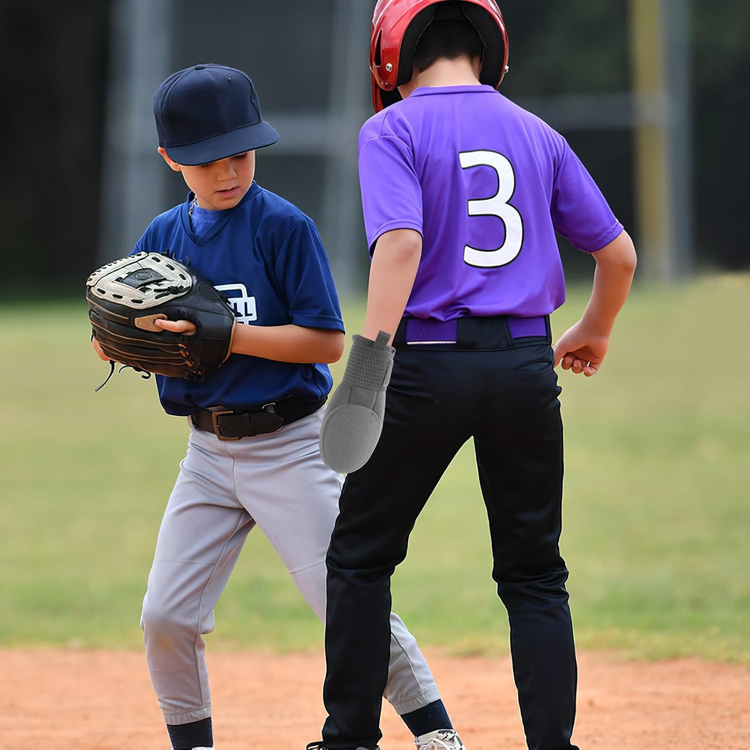 Baseball Softball Sliding Mitt Neoprene Adult Protective Glove | Anti-wear Build, Withstands Strong Impact, Keeps Hands Warm, Multifunctional Use for Training and Play