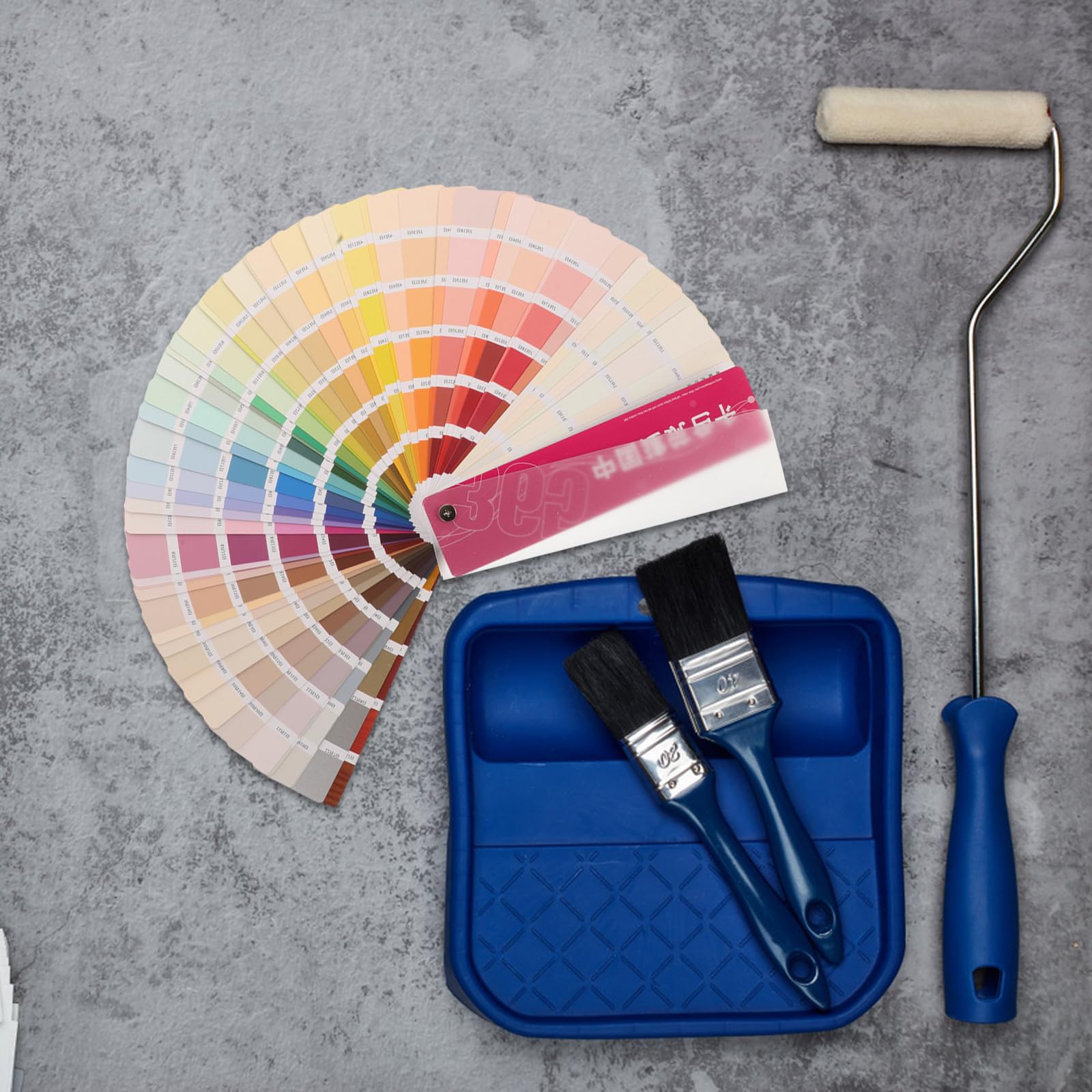 Campioni di Colori per Vernici Standard in Carta e Plastico, Portatili e Convenienti per Progetti DIY e Ristrutturazioni Domestiche
