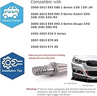 Vista 3 de Soporte para placa matrícula para BMW, Negro