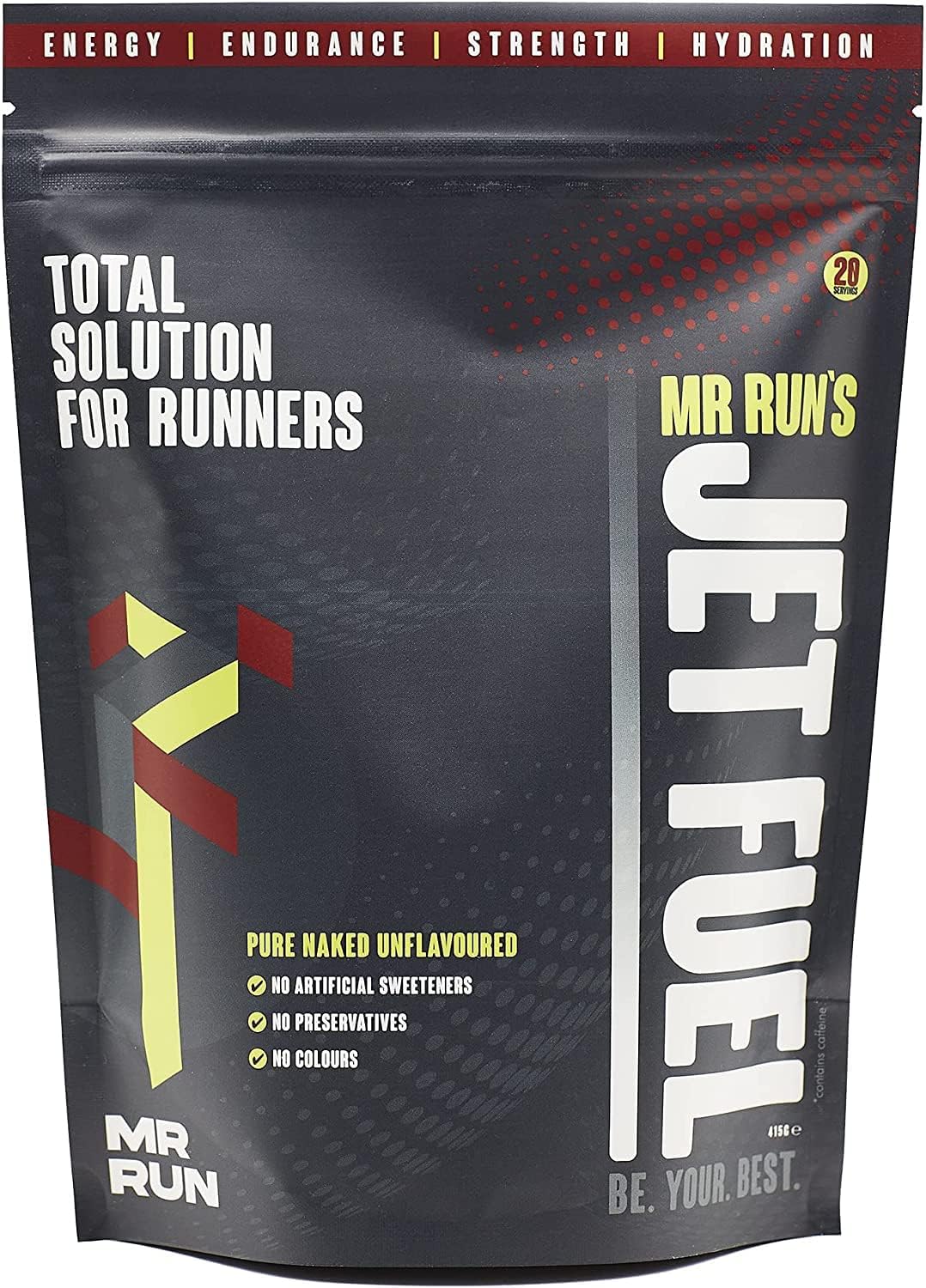 Mr Run’s Jet Fuel Hydration & Energy Drink Powder Running, Cycling