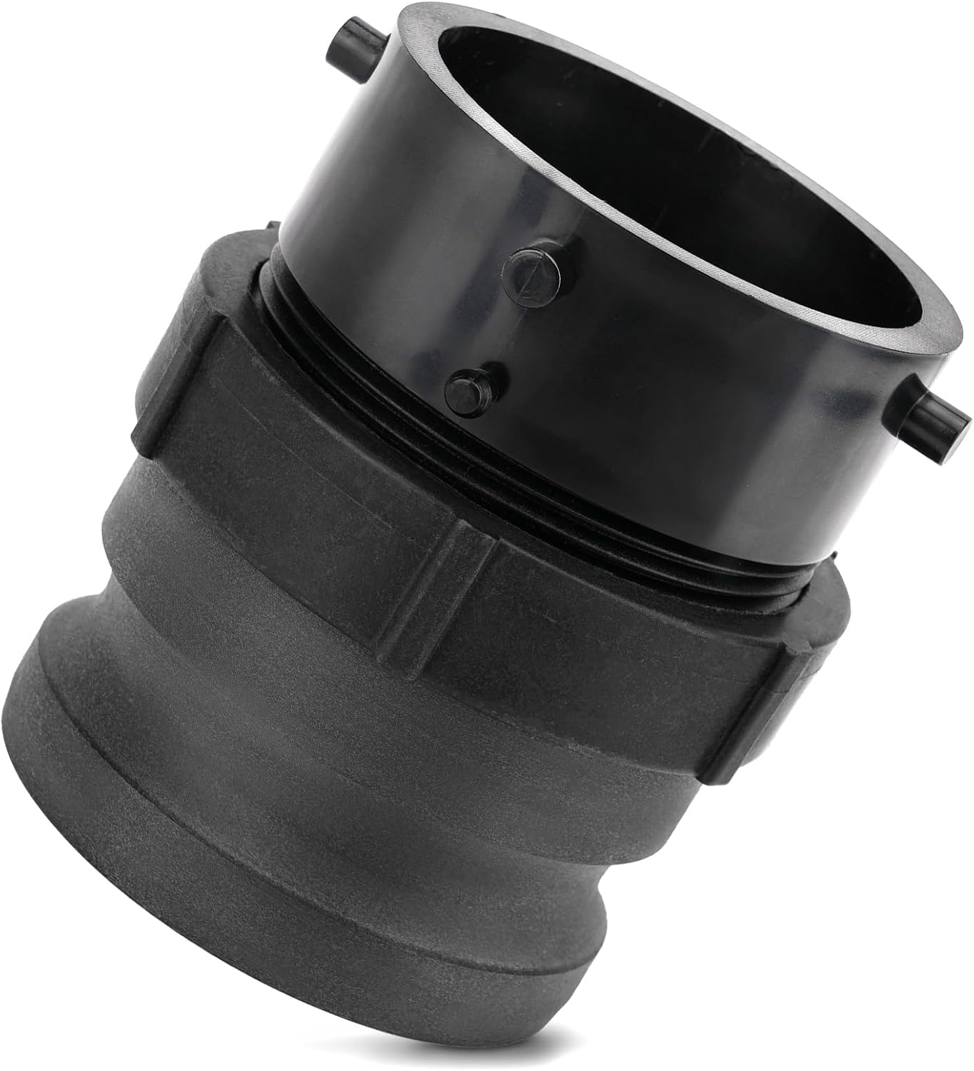 360785 Waste Master RV Sewer Hose Male Bayonet Fitting Converter Black