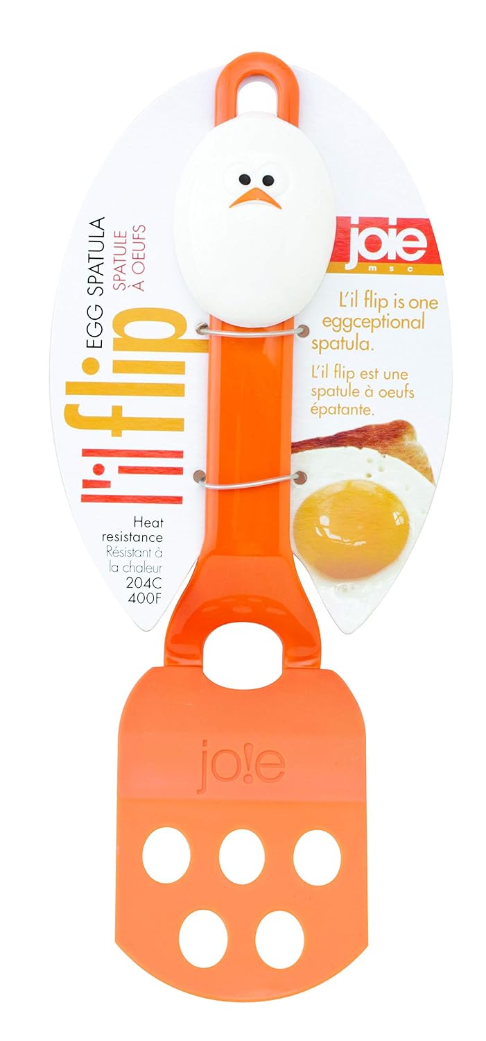 MSC International 50326 Joie Lil’ Flip Egg Spatula, Heat-Resistant Nylon