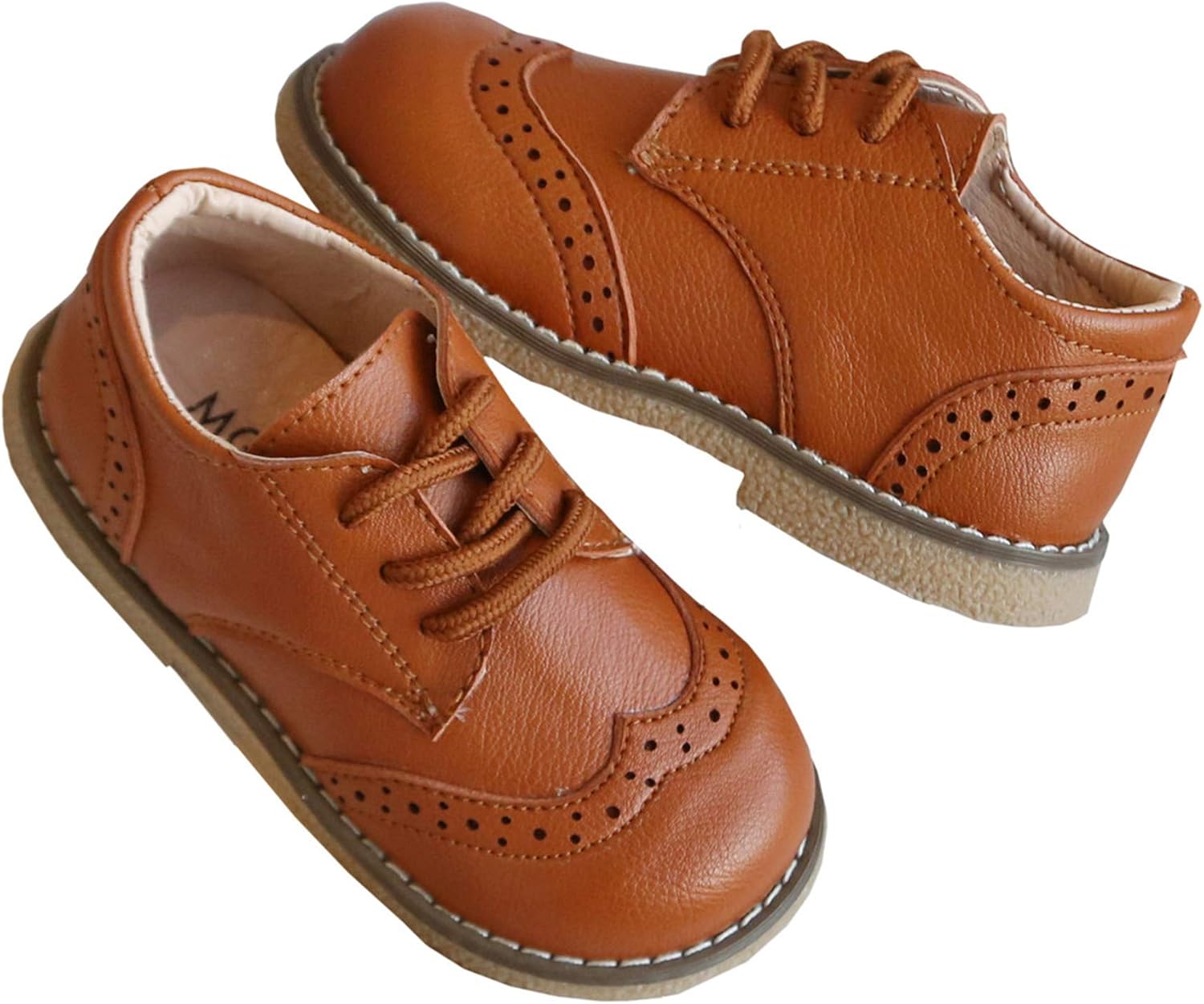  | DADAWEN Boy's Girl's Classic Lace-Up School Uniform Oxford Comfort Dress Shoes Loafer Flats (Toddler/Little Kid) | Oxfords