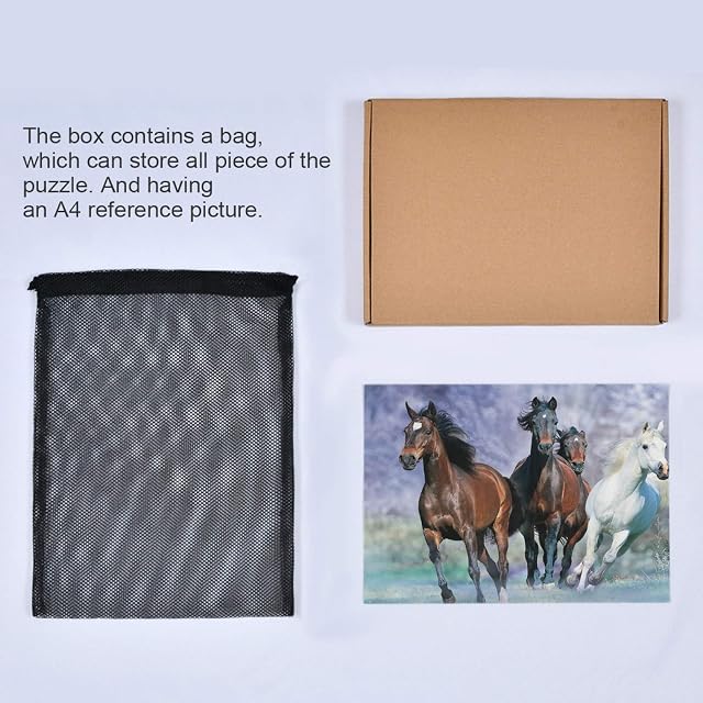 Foto 7 de 8 de Arte Fresco Animal Caballo Puzzle 1000 Piezas