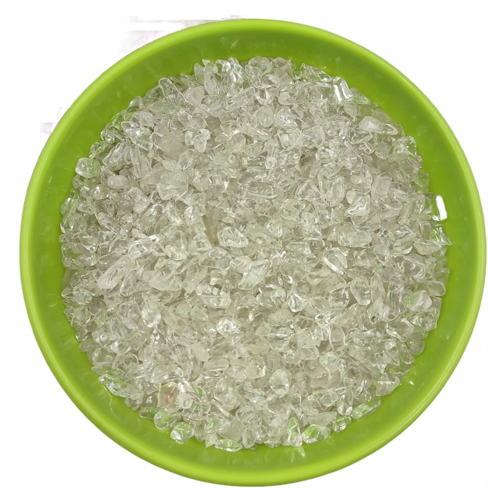 Lote de 100 g/Paquete de Piedra de Cristal de Cuarzo Transparente Natural, Grava, decoración de la habitación del hogar, Acuario DIY Inicio Colecciones