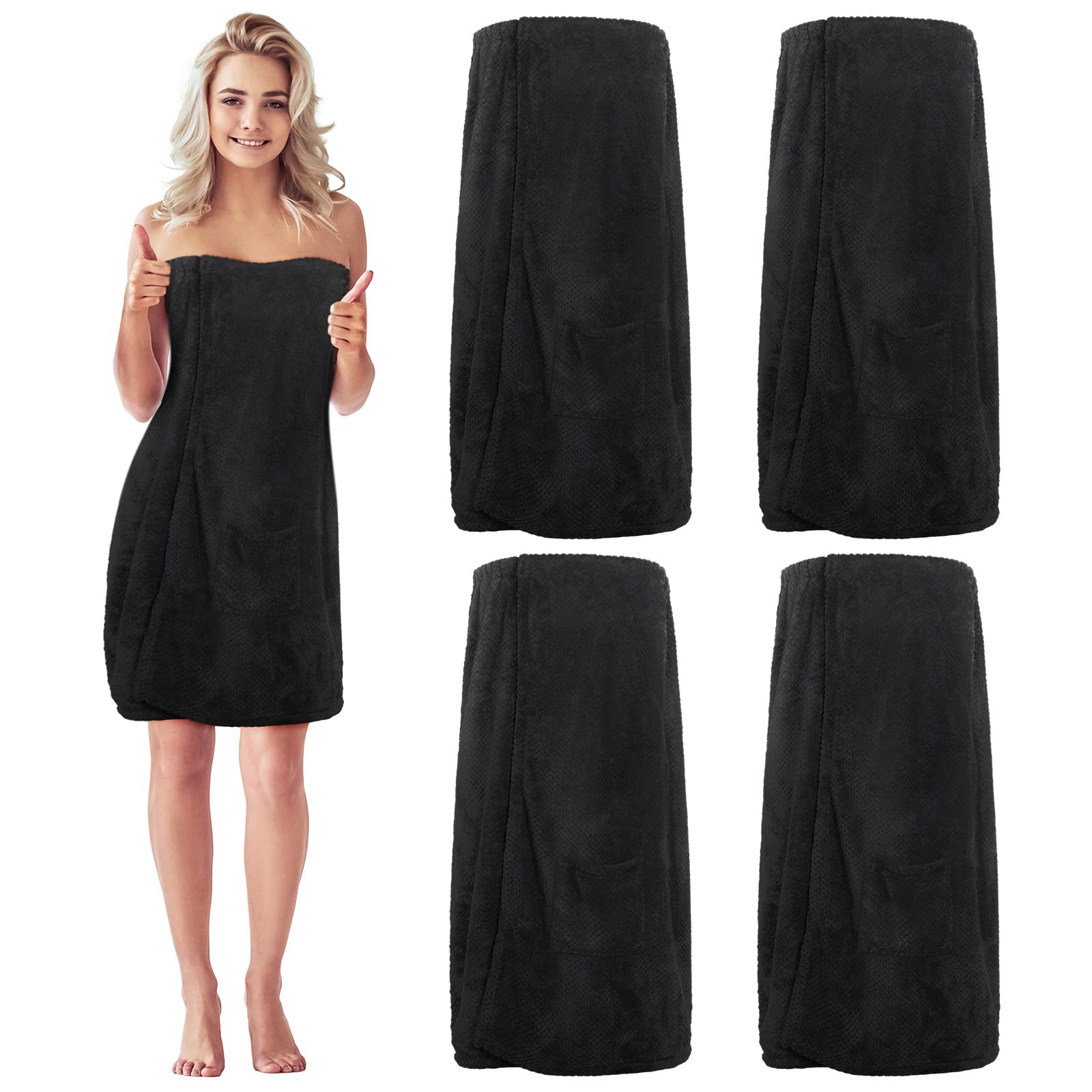 Tigeen Spa Robe for Women Waffle Spa Wraps