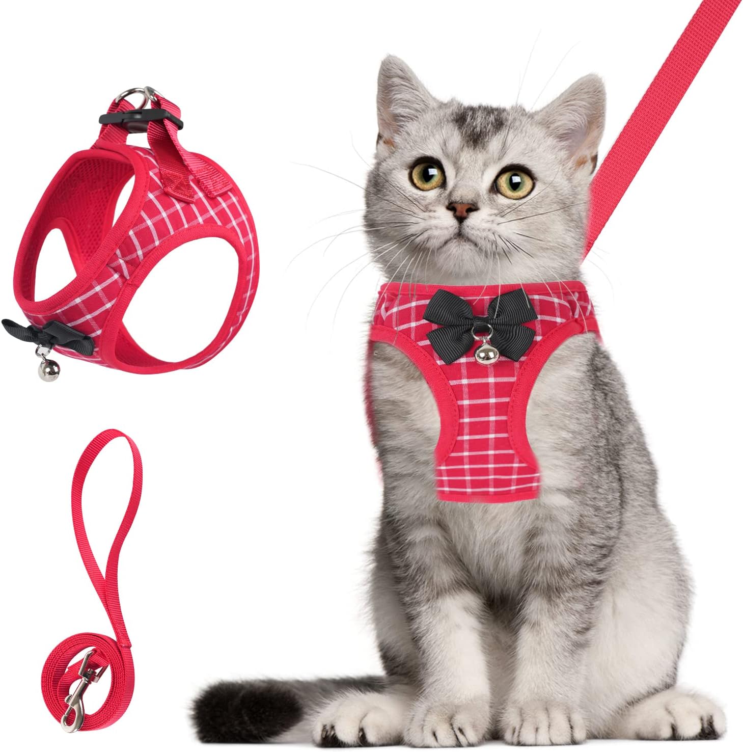 Pet Supplies Surepet Cat Harness and Leash Set Escape Proof