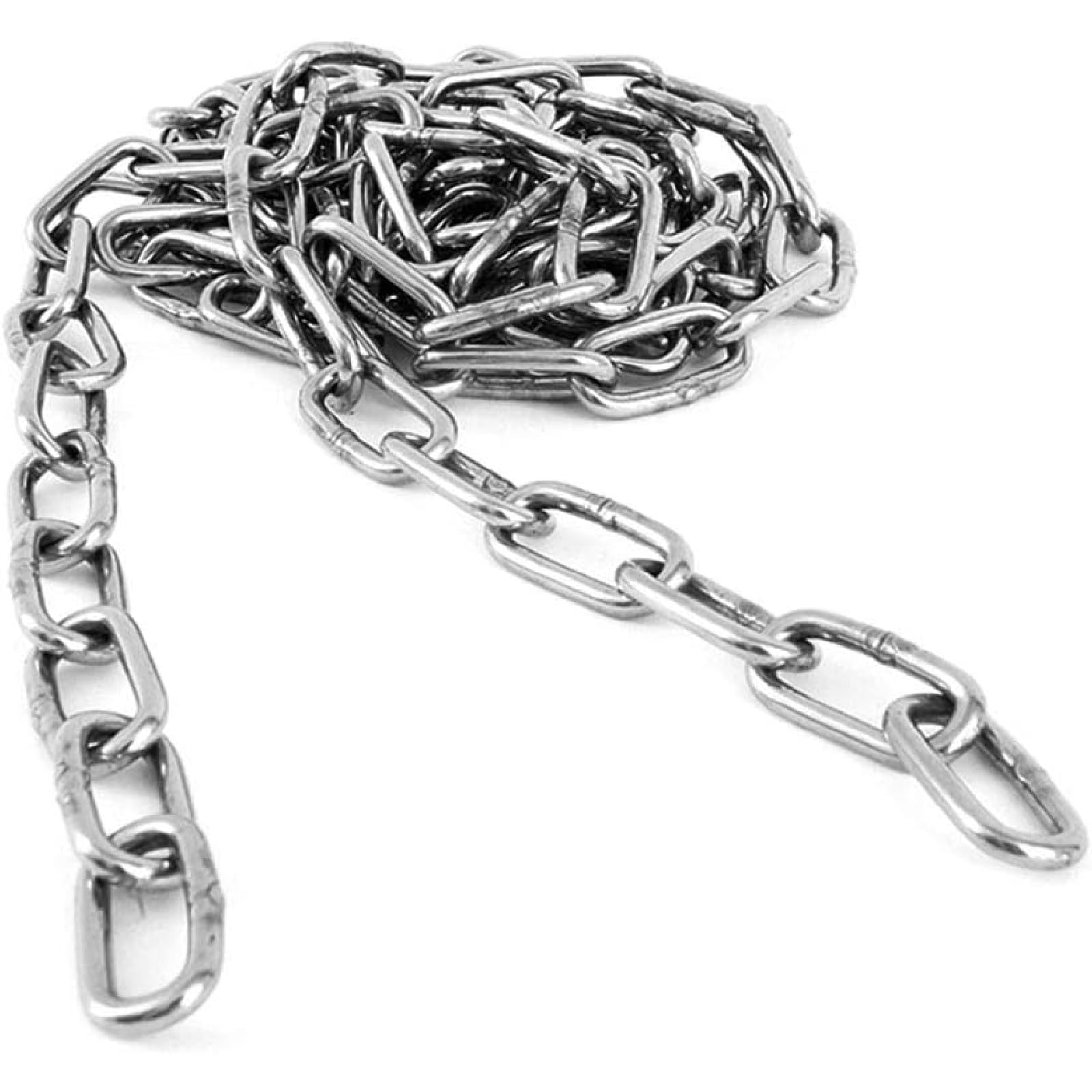 La zappa Catena Genovese in Acciaio Zincato Elettroliticamente Made in Italy (N.26-31.5 x 28 mm150 mt)