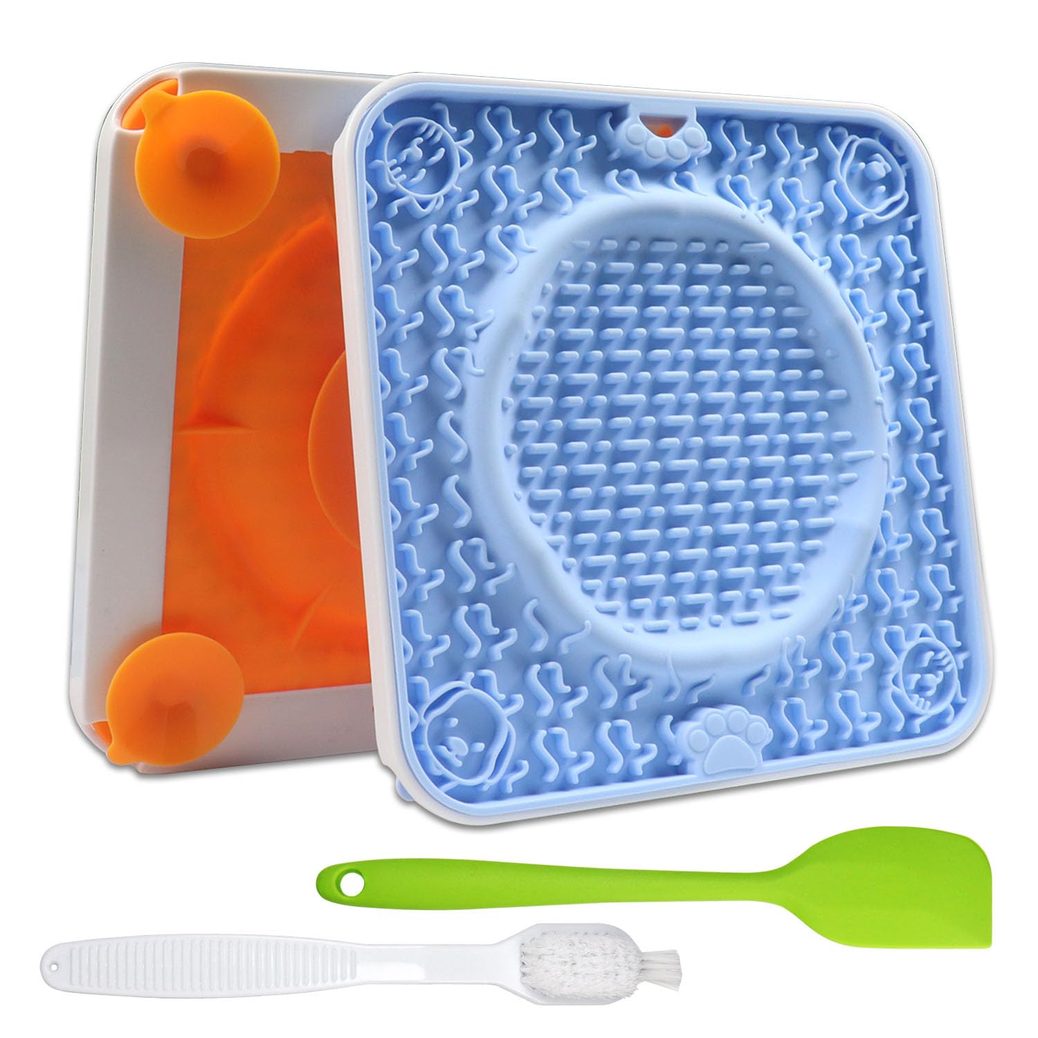See full amazon price history chart for SHONSILIC 2 Pack Licking Mat for Dogs and Cats, Silicone Pet Lick Mat with Suction, Slow Feeder Dog Bowls for Anxiety Relief, Cat Lick Pad for Boredom Reducer, Orange & Sky Blue SHONSILIC 2 Pack Licking Mat for Dogs and Cats, Silicone Pet Lick Mat with Suction, Slow Feeder Dog Bowls for Anxiety Relief, Cat Lick Pad for Boredom Reducer, Orange & Sky Blue (B0C68RC81D) Amazon Price History, Amazon Price Tracker