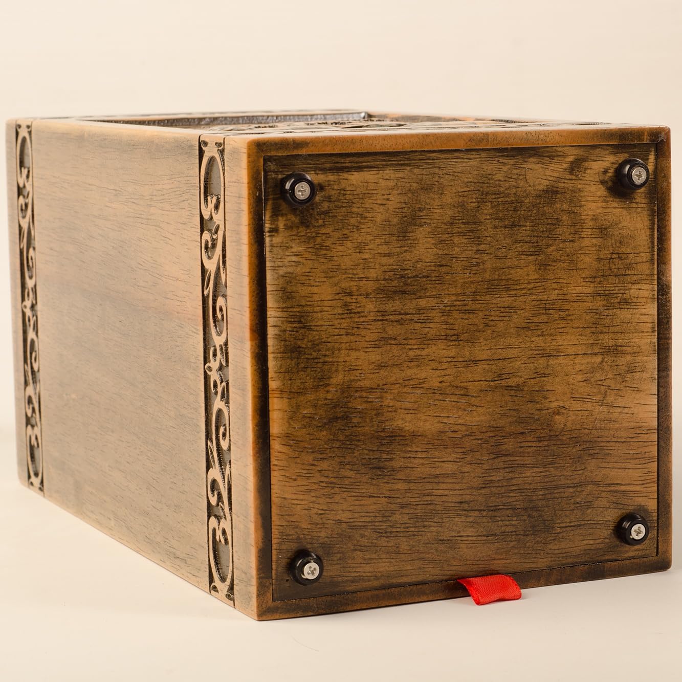 Wooden urns Ashes Human Cremation Adult Wood urn Male dad Burial Large Female Men Adults Box (Sunflower 250lbs) - Image 5