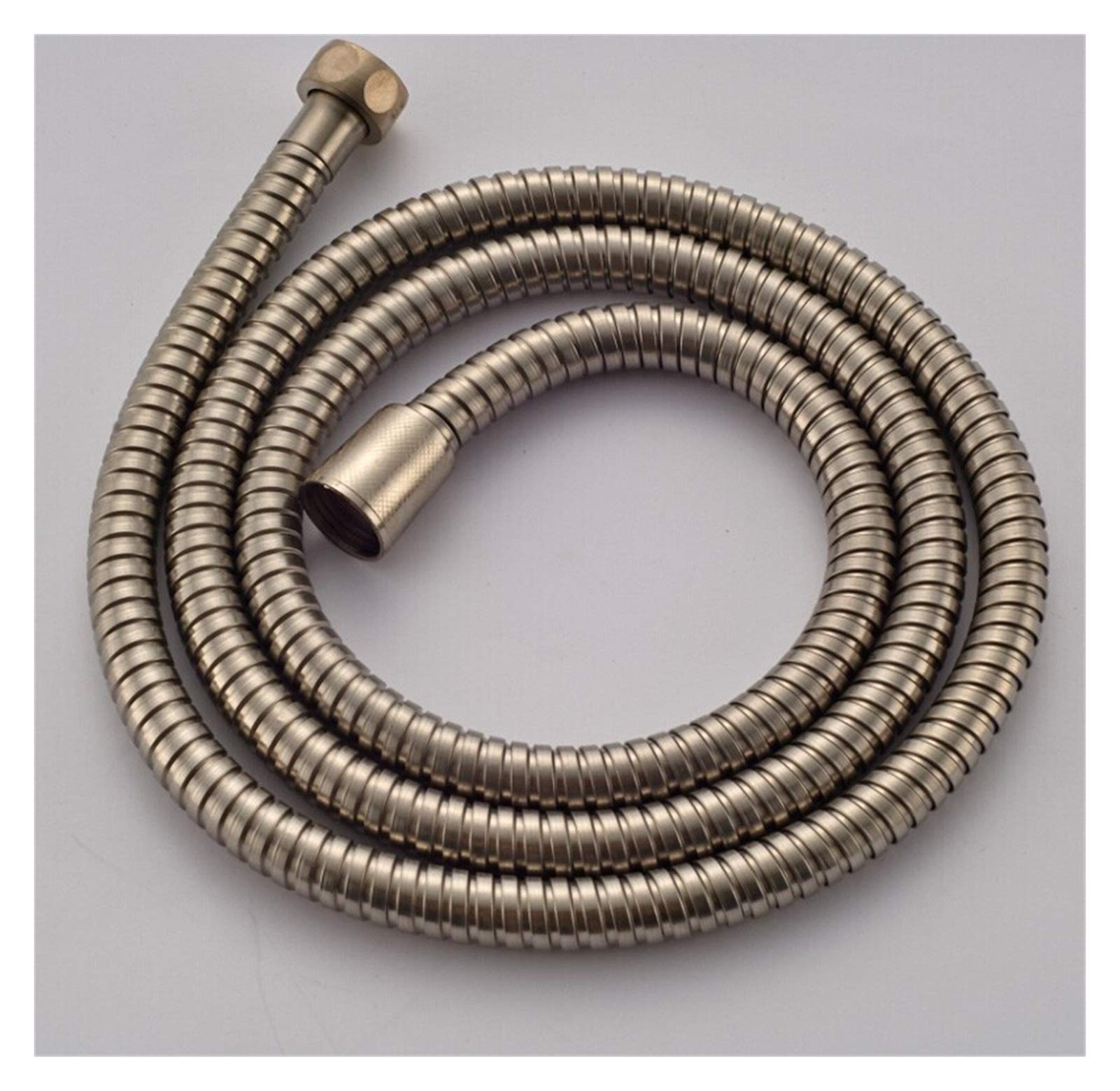 ZXF Manguera de ducha, 1,5 m de repuesto para baño de ducha, manguera flexible de repuesto para ducha de mano, tubo de bronce negro (color: dorado)