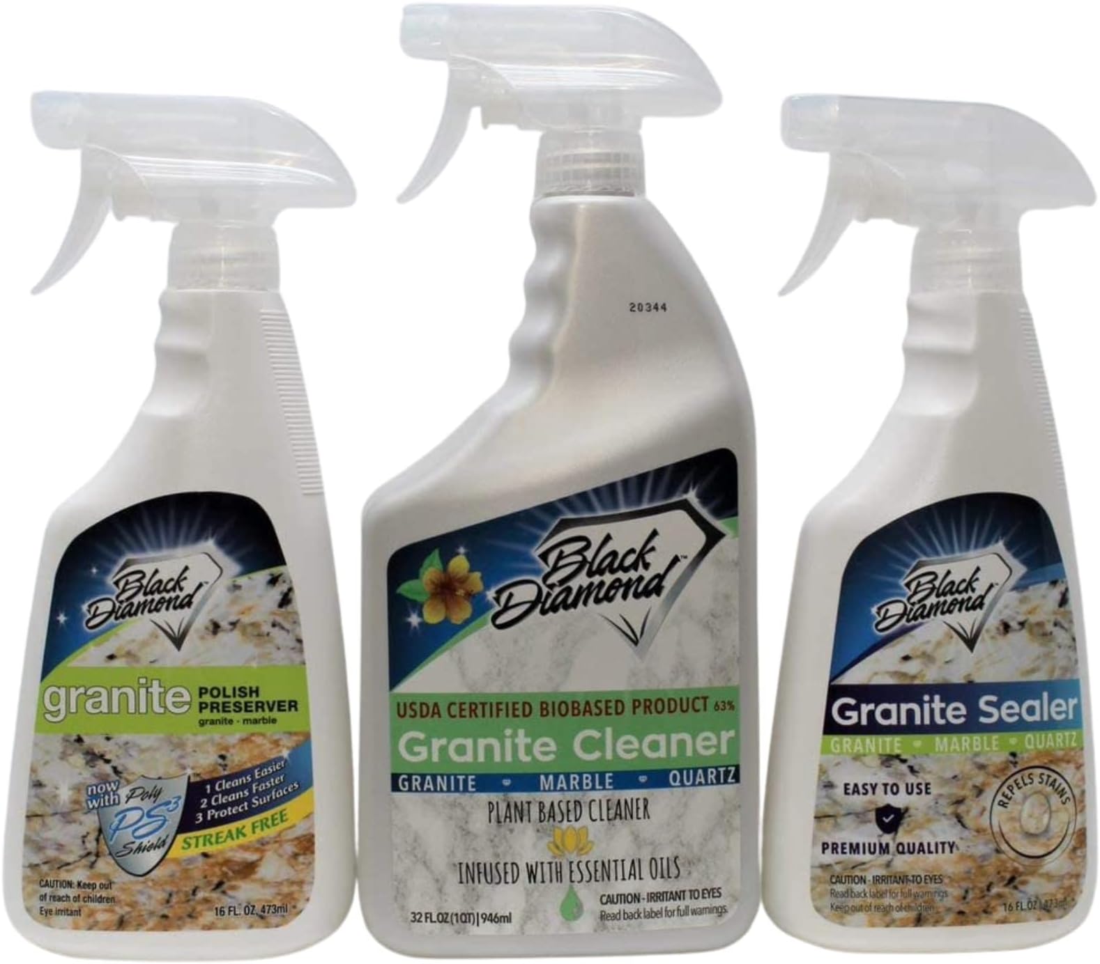 Black Diamond Stoneworks Granite Sealer: Seals and Protects. Marble Sealer Protector. Granite, Marble, and Travertine Countertop Sealer for All Stone Countertops. Enhance Your Stone’s Natural Beauty.