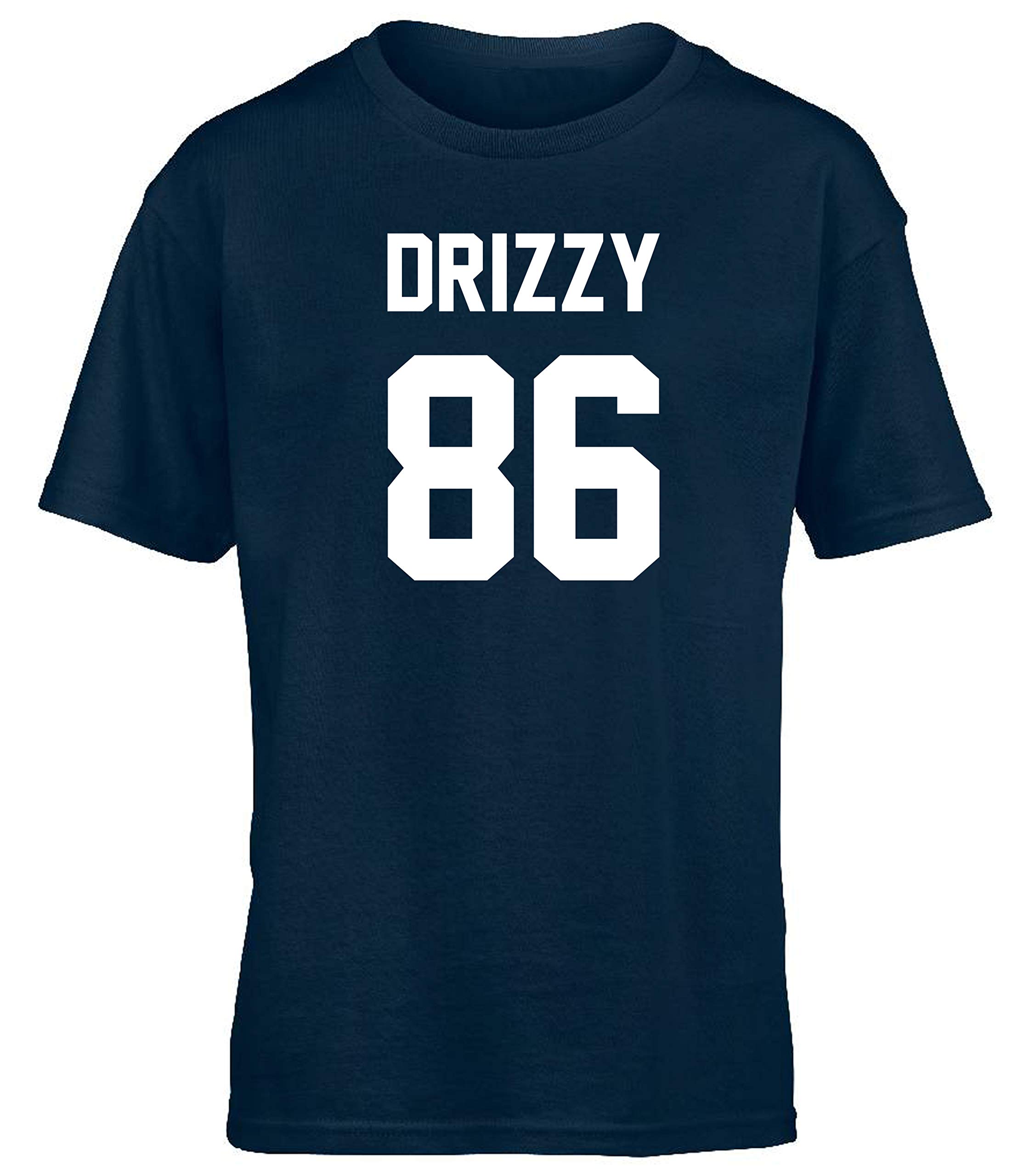 Hippowarehouse Drizzy 86 (Printed on The Back) Children's Short Sleeve t-Shirt