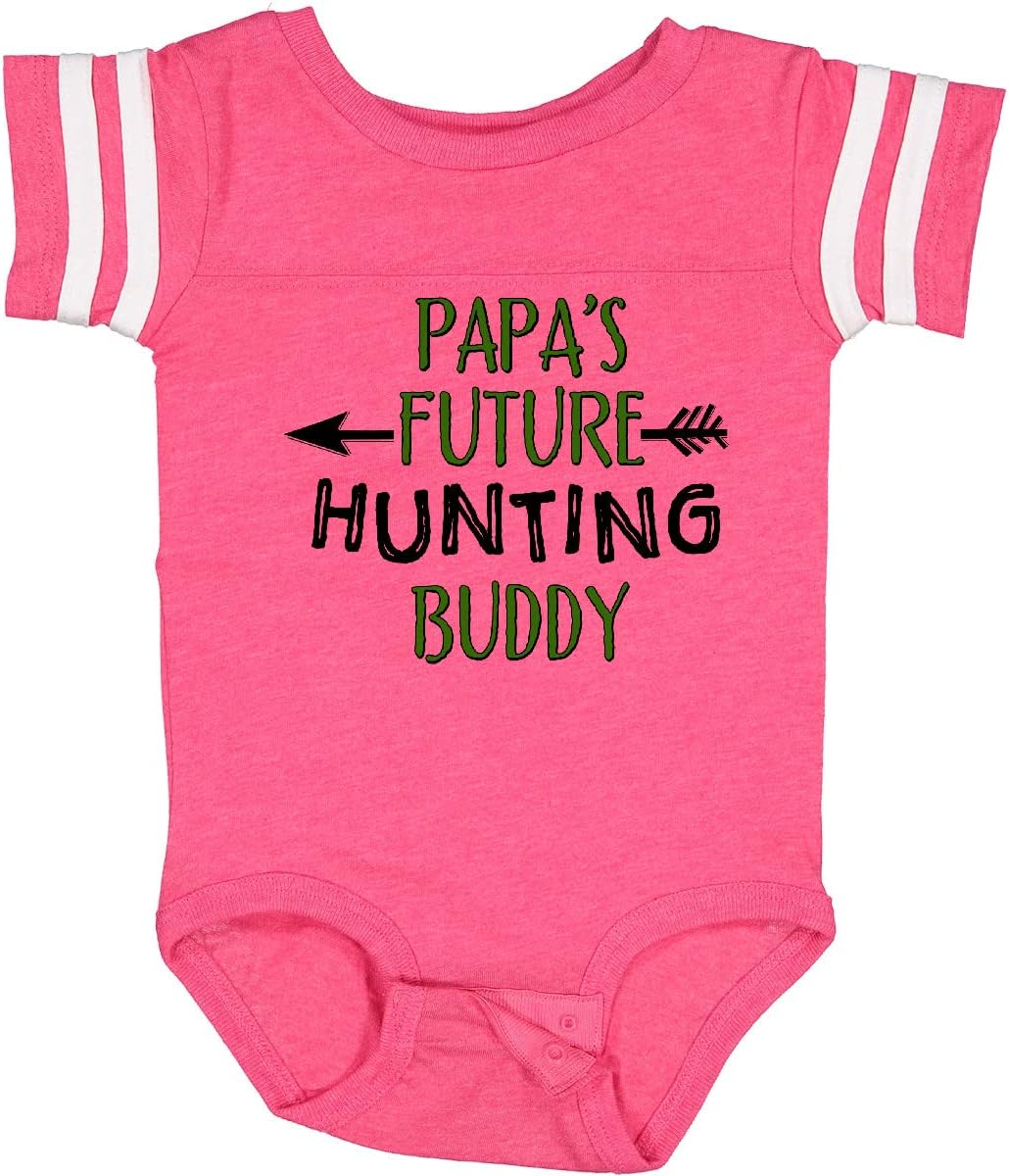 inktastic Papas Future Hunting Buddy Baby Bodysuit