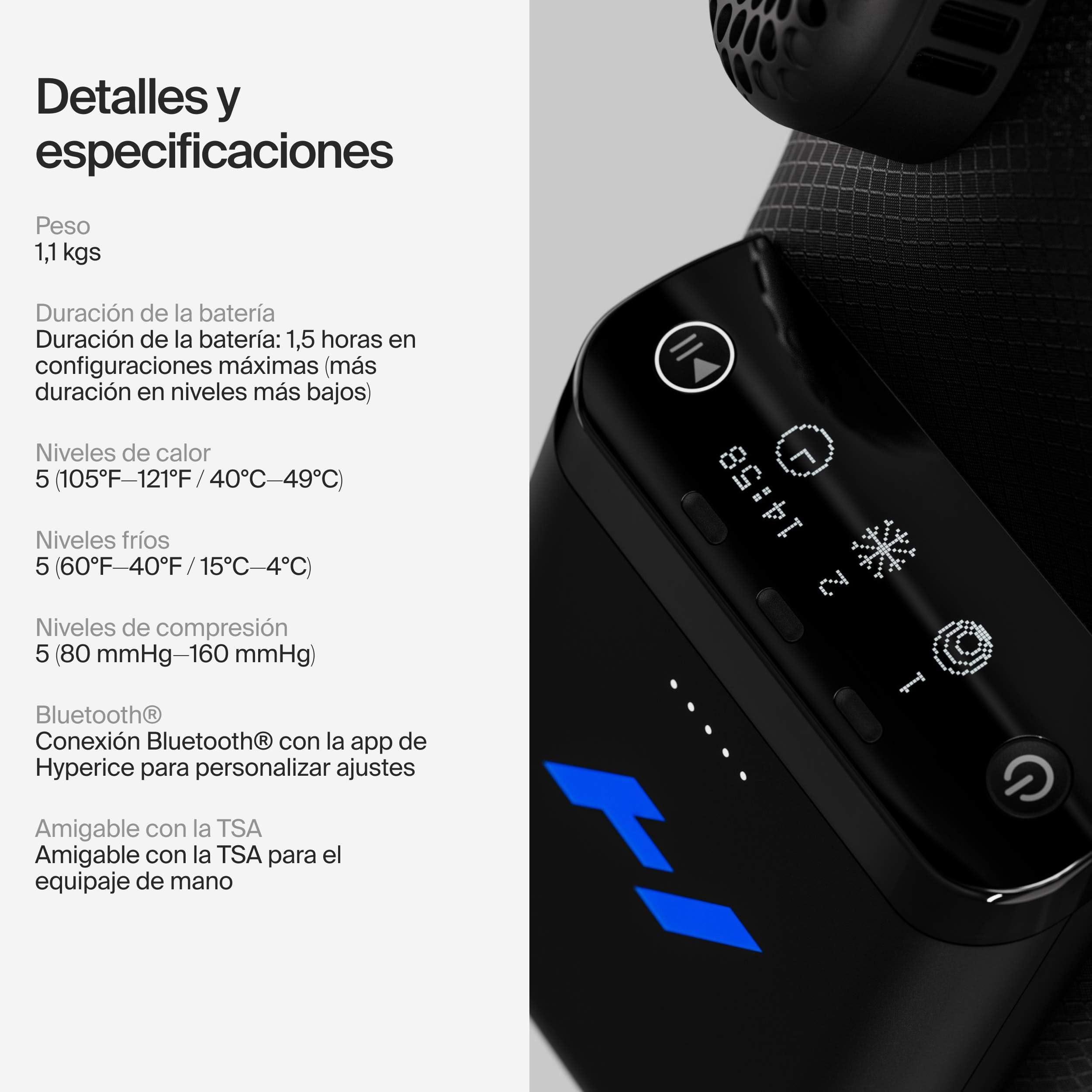 Hyperice Contraste 2 Rodillas
