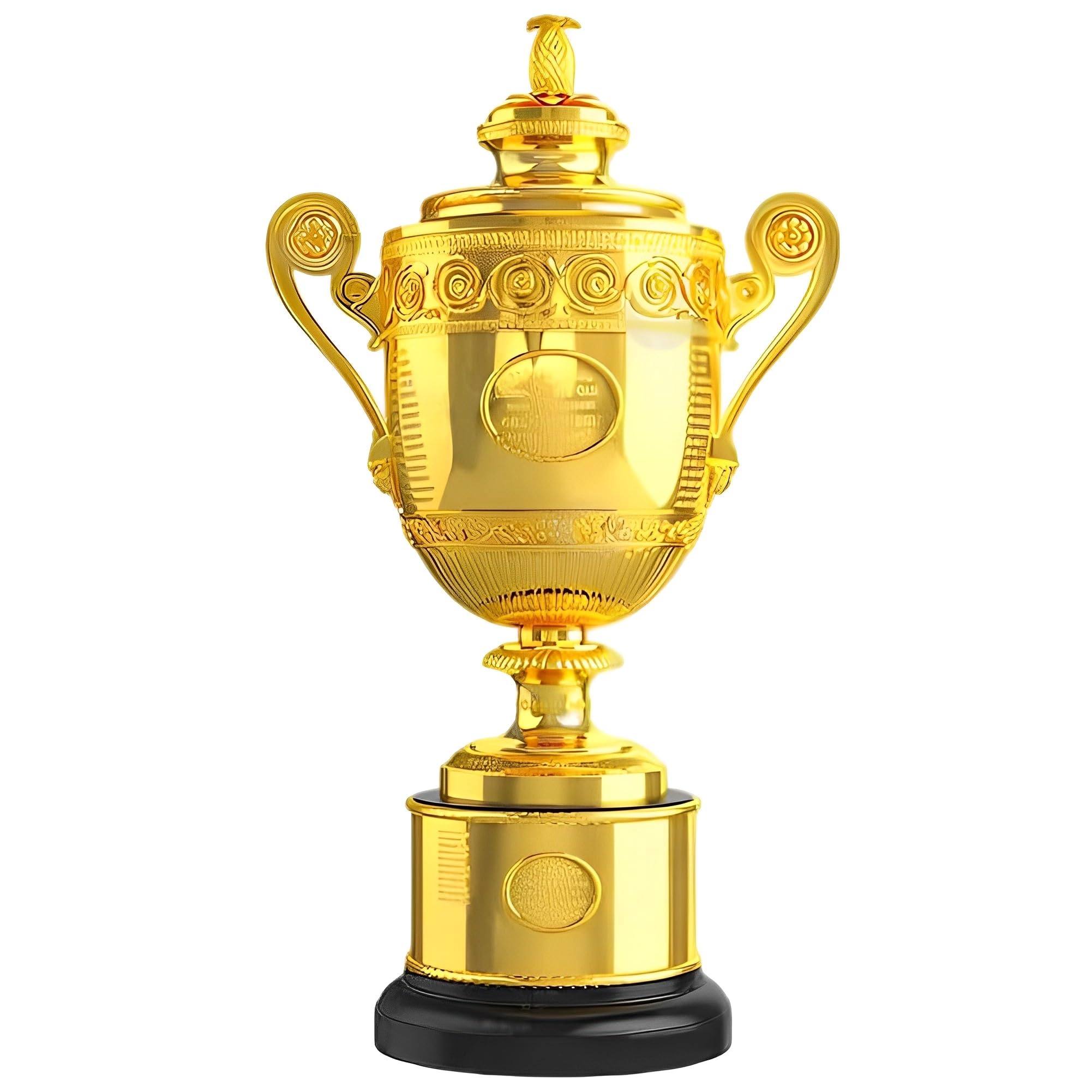 Jhrfu Men's British Tennis Open Championship Trophy Souvenir Challenge Cup Champions Trophy Replica Tennis Fans Gift Home Decoration Collectibles Ornats