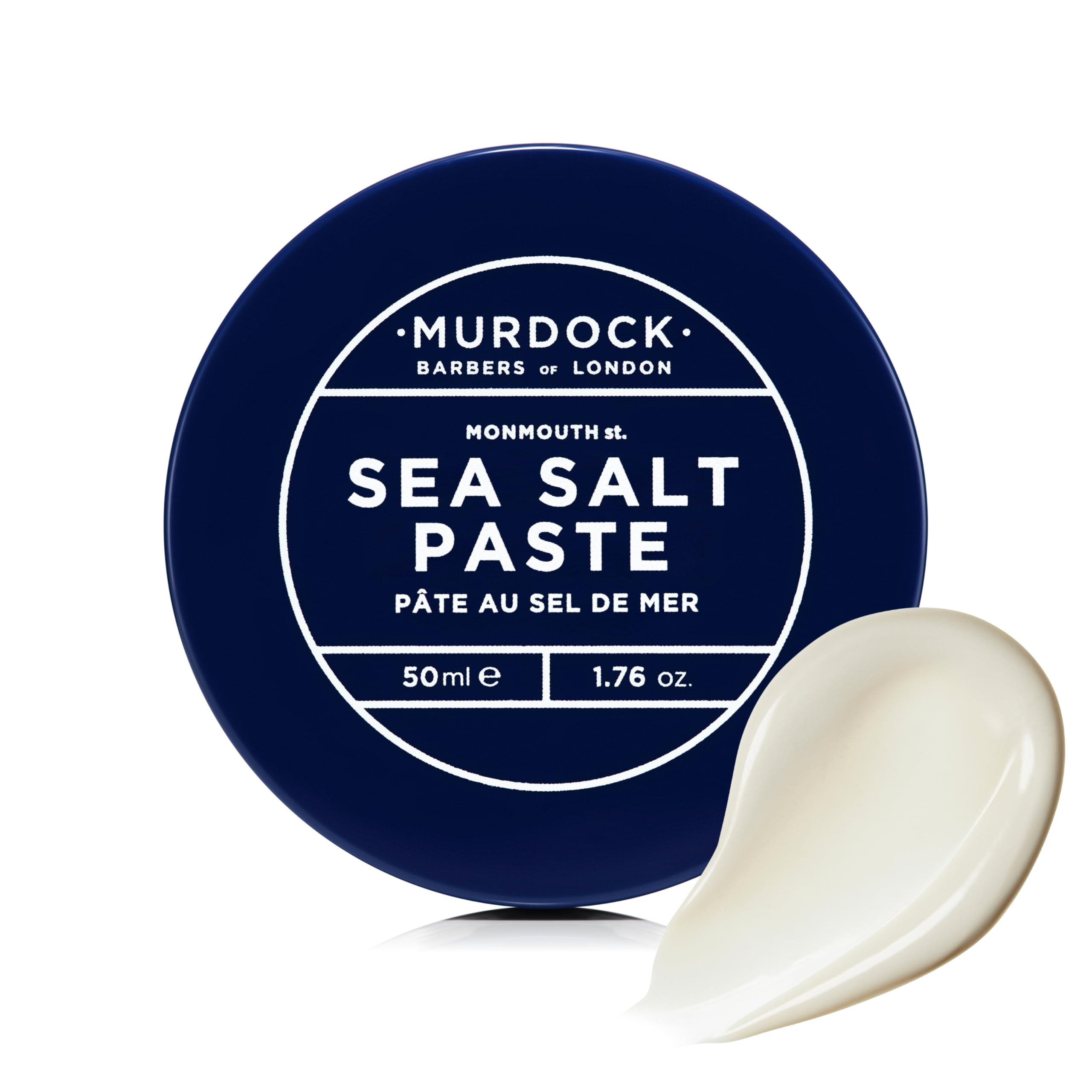Murdock London Sea Salt Paste | Ultra-Matt Finish Styling Paste With a Strong Hold That Lasts The Day | Made in England | 50g
