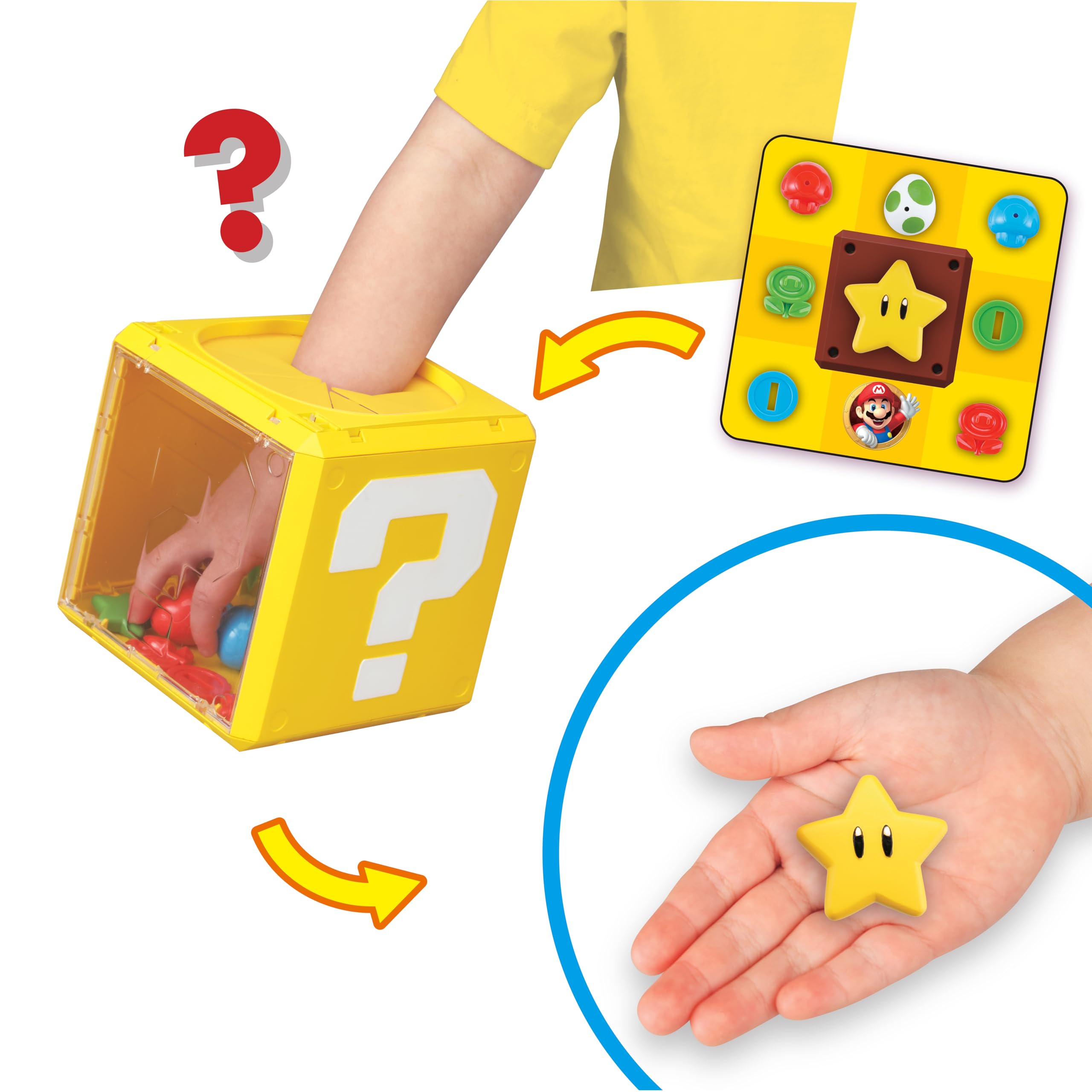EPOCH Games Super Mario - 7556 Question Block Game