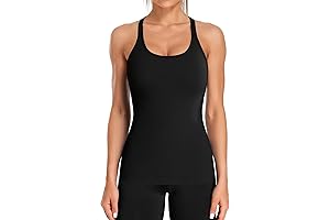 Ribbed Workout Tank Tops for Women with Built-In Bra: Elevate Your Workouts