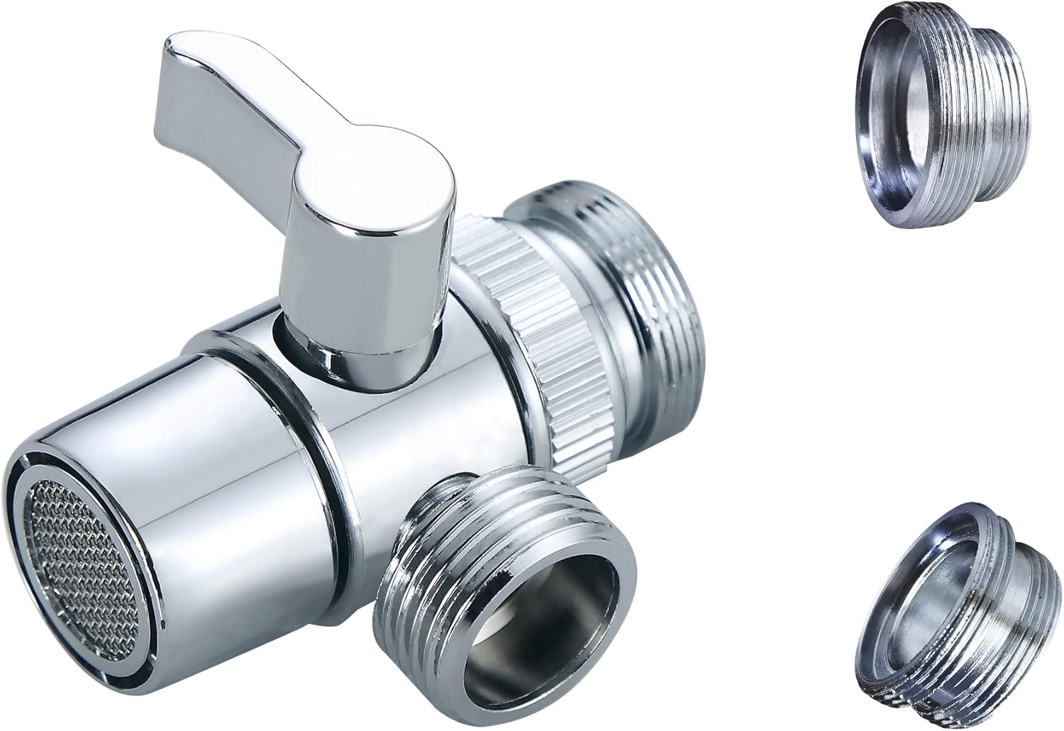 Jeonestan Faucet Diverter Valve Sink Switch Taps Splitter, G1/2" Shower