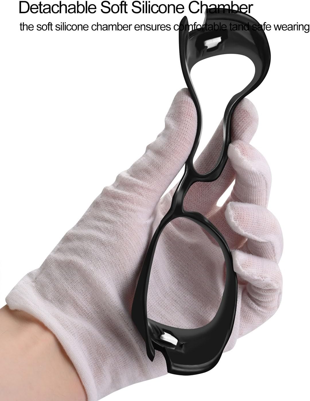 Hydrating Dry Eyes Glasses with Soft Silicone Moisture Chambers and Moisture Circulation Pad for Dry Eyes Symptoms