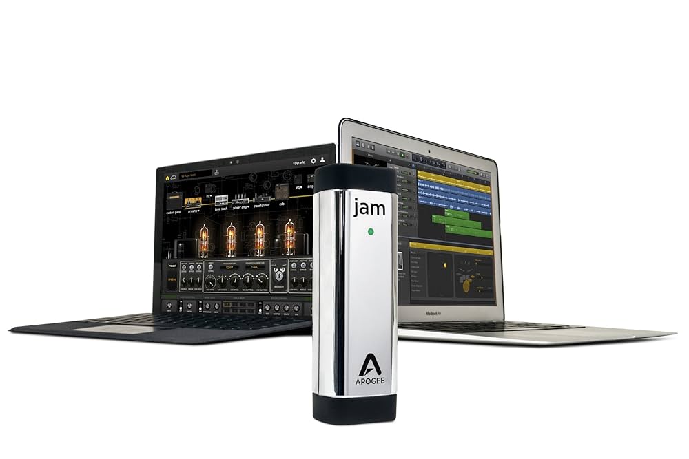 Apogee JAM 96k ラバーケース付　オーディオインターフェース　mac Amazon.com: Apogee JAM 96k Guitar and Instrument Interface
