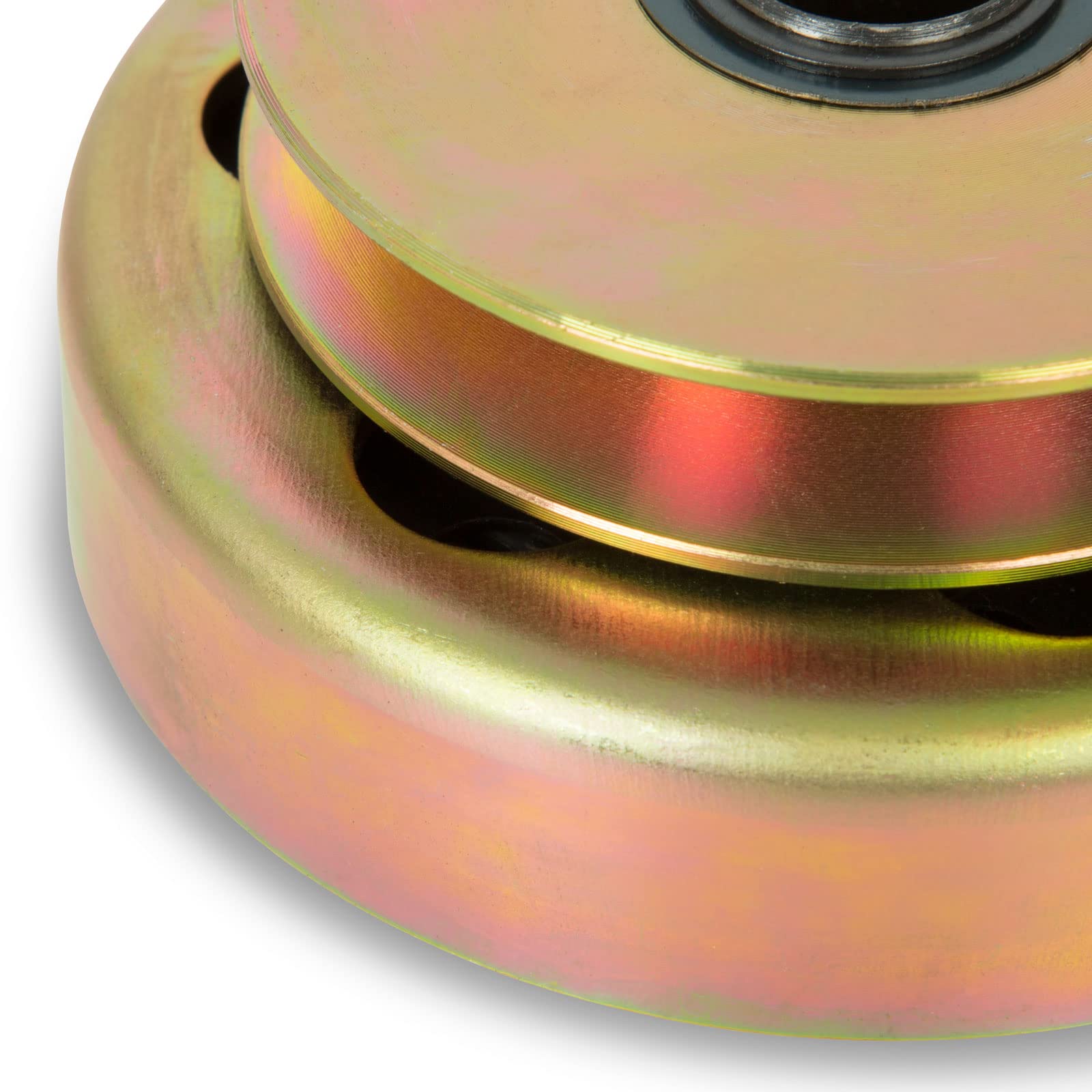 EBERTH Embrague centrífugo para eje de 20,05mm Ø, embrague de motor de gasolina, 2 mordazas, varias aplicaciones, Go Kart, Pocket Bike, Quad, Moto, Dirt Bike, para motor de combustión