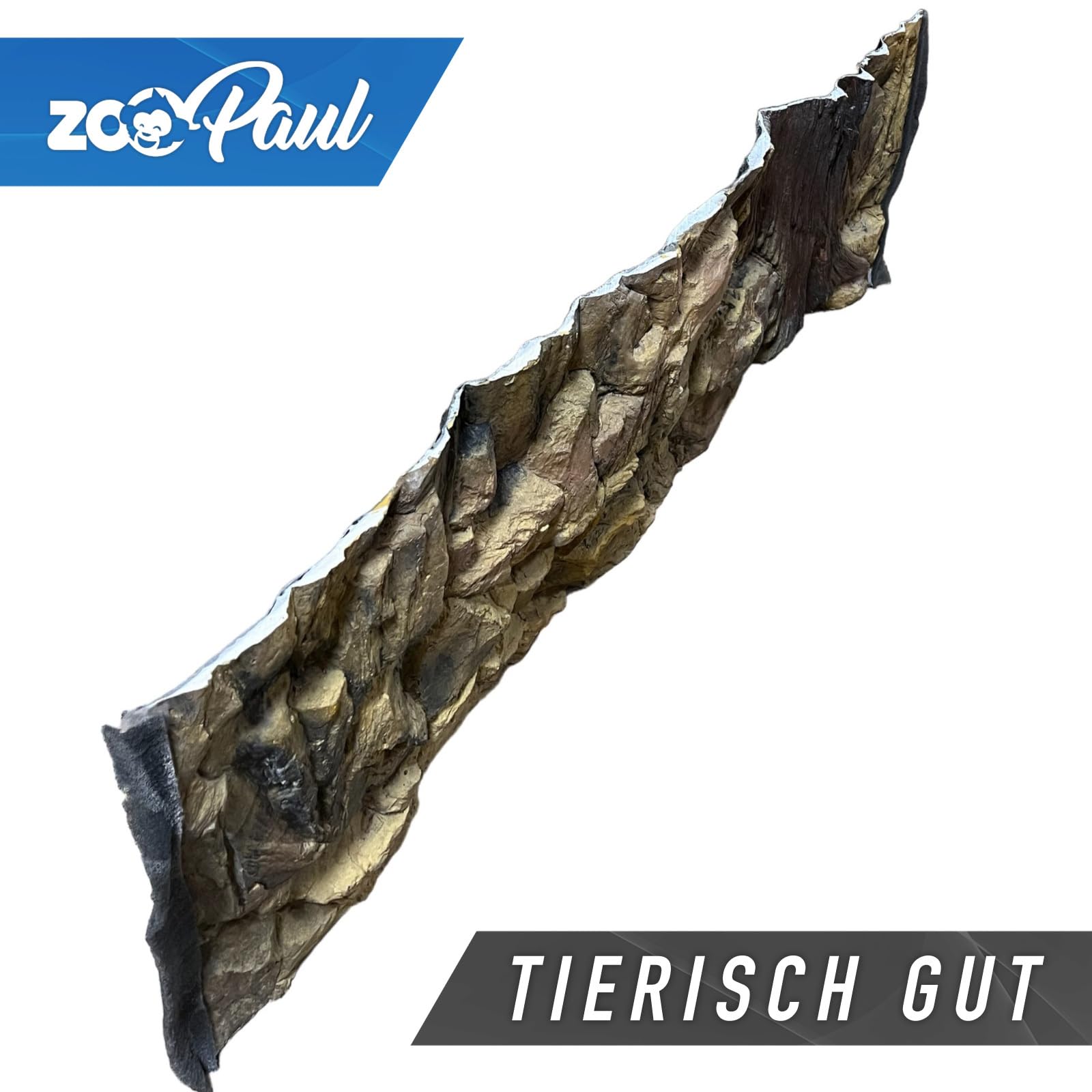 ZooPaul Tło do Akwarium 3D 100x40cm 100x50cm 100x60cm Tło do Terrarium Skała Kamień Struktura Korzeni Amazonii NOWE