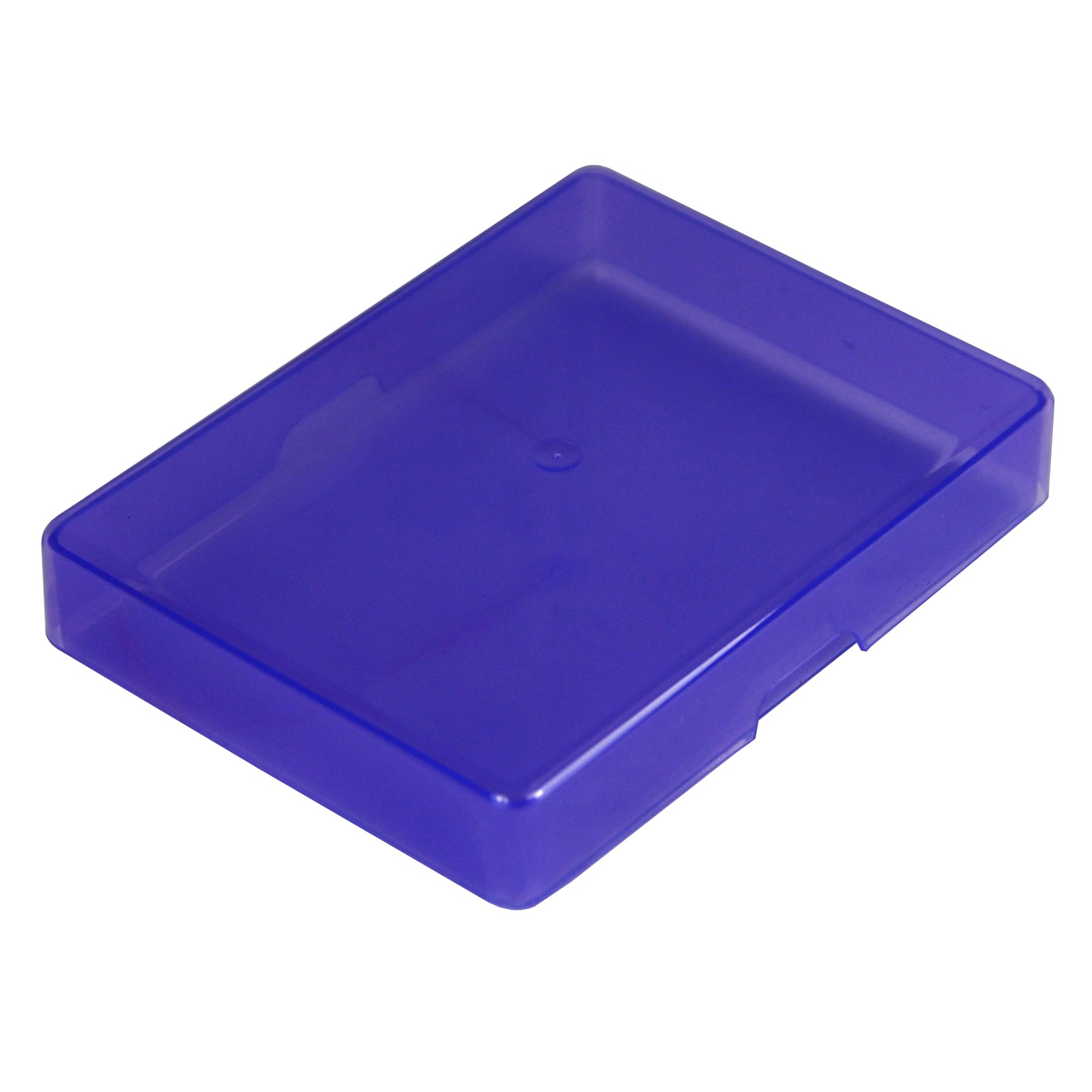 WestonBoxes Plastic Playing Card or Poker Card Storage Boxes 15mm Deep - Also Stores Magic the Gathering Cards (Purple, Pack of 50) — image 1