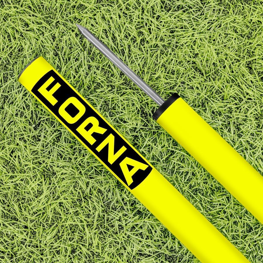 FORZA Piquets de Slalom Ajustables | Pack de 8 Poteaux Réglables pour l’Entraînement de Vitesse et d’Agilité | Football, Rugby et Autres Sports | Plusieurs Couleurs