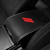 Vista 1 de Funda para reposabrazos de consola central adecuada para Dodge Charger 2011-2023, para Chrysler 300 2011-2022 de cuero antiarañazos, protector