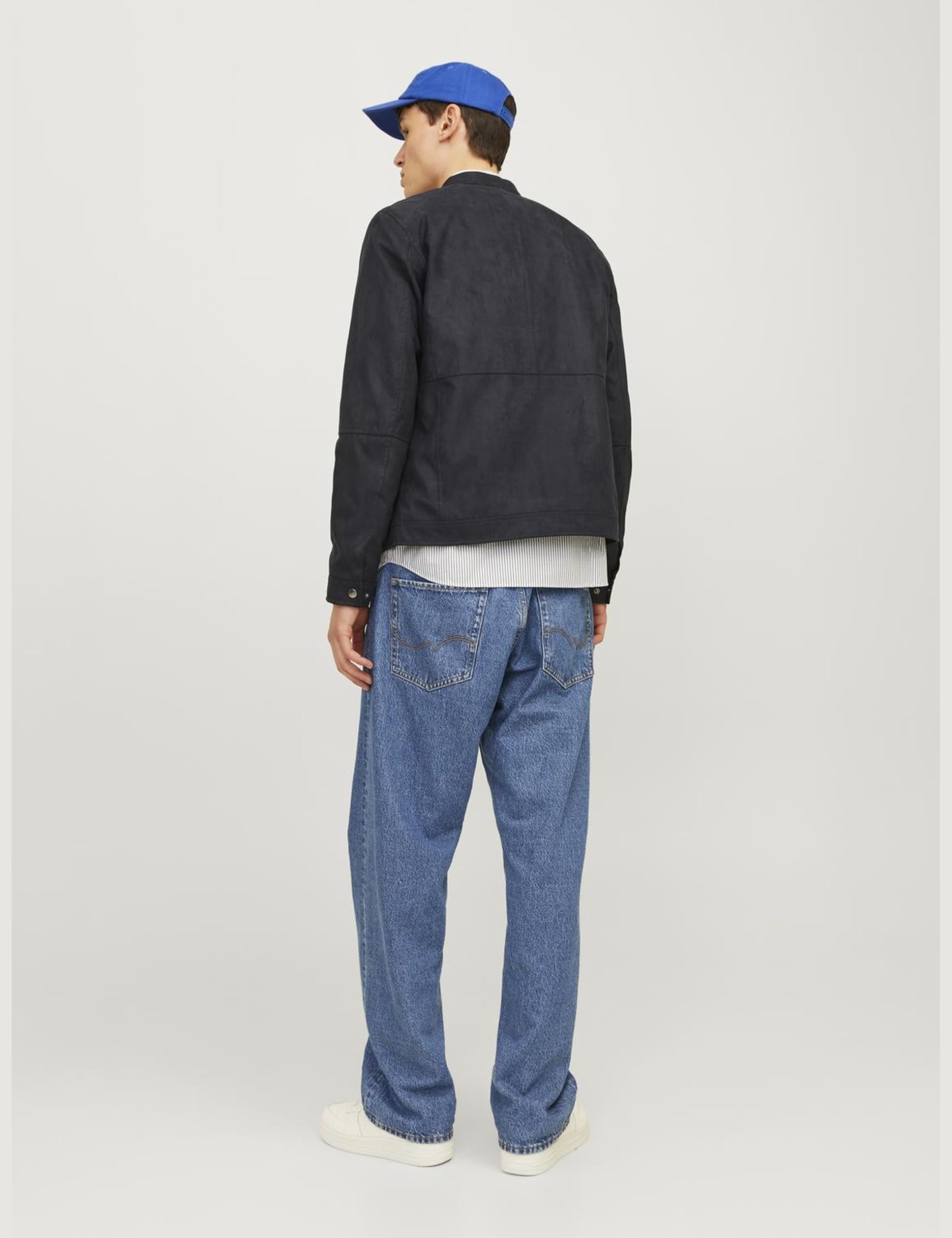 JACK & JONES Kurtka motocyklowa Mężczyźni Jjedylan Biker Jacket Noos