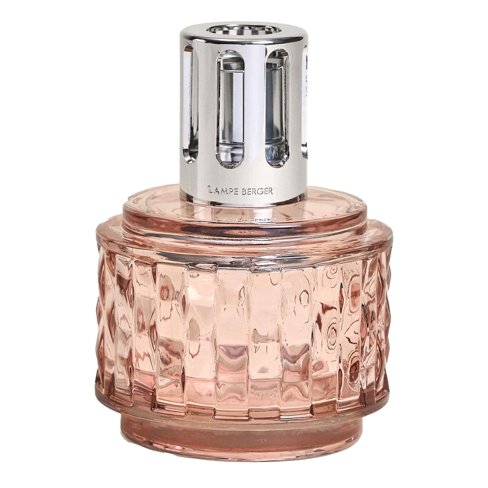 MAISON BERGER - Lampe Berger Home Fragrance Lamp Diffuser - Model Variation - Air Freshener - 3.7 x 3.7 x 5.1 inches (Beige)