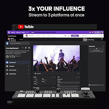 Osee GoStream Duet Multiple Camera SDI and HDMI Live Stream