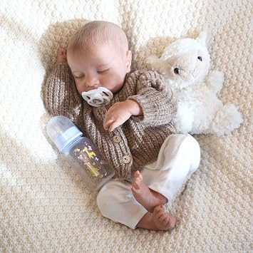 CHAREX Lifelike Reborn Baby Dolls Boy - 18 Inch Realistic Baby Doll Newborn Soft Cloth Body, Real Life Baby Dolls Poseable, Complete Gift Set for Kids Age 3+
