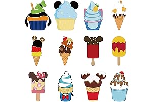 Cute Disney Christmas Cruise Door Refrigerator Magnet Icing Favor Favors Mickey Mouse Shape