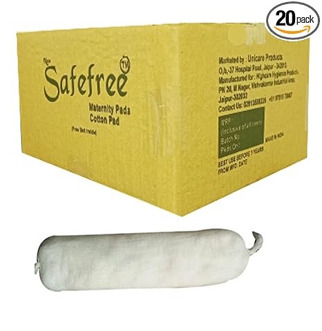 New Safefree Maternity Pad With Belt 100% Cotton Pads Sanitary Pad (20)