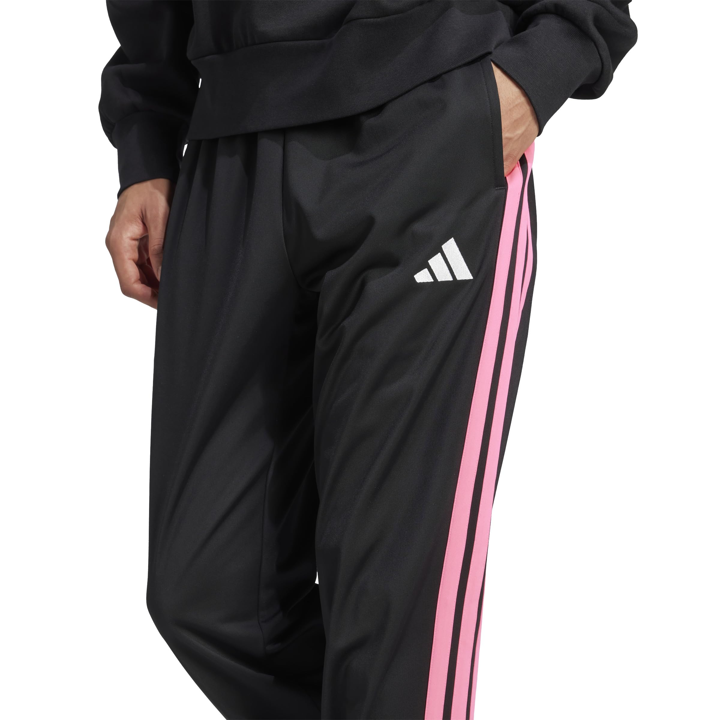 adidas Men's 3-Stripes Tricot Tapered Track Pants