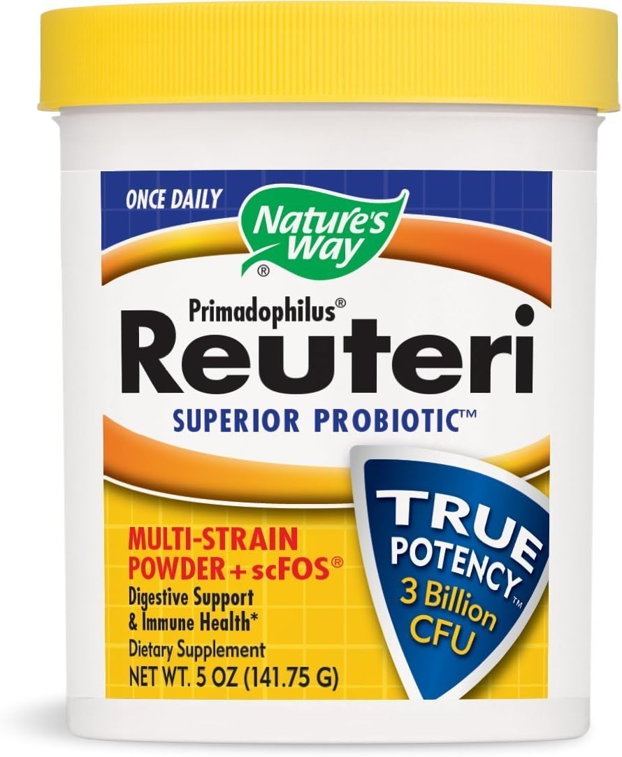 Pack of 2 x Nature’s Way Primadophilus Reuteri – 5 oz