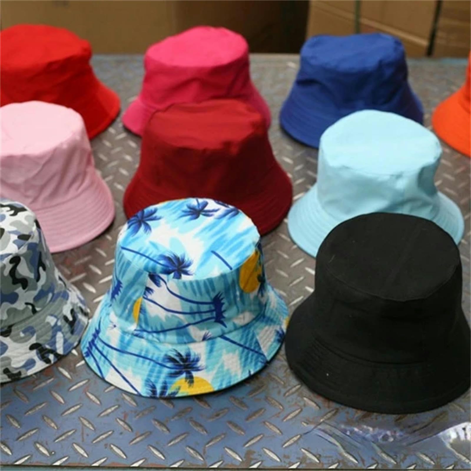 Cappello Uomo Cappello Solare Estivo di Berretto da Solare Estivo in Poliestere Unisex in Poliestere.