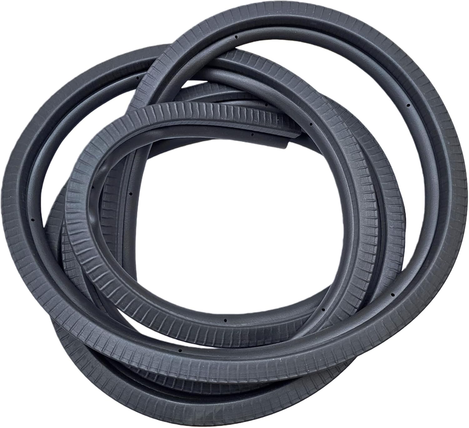 2 pcs Left Right Door Weatherstrip Sealing Compatible with Silverado Extended Cab,Compatible with GMC Sierra 2000-2006 4 Door Sealing Strip Trim, Replaces 5130971